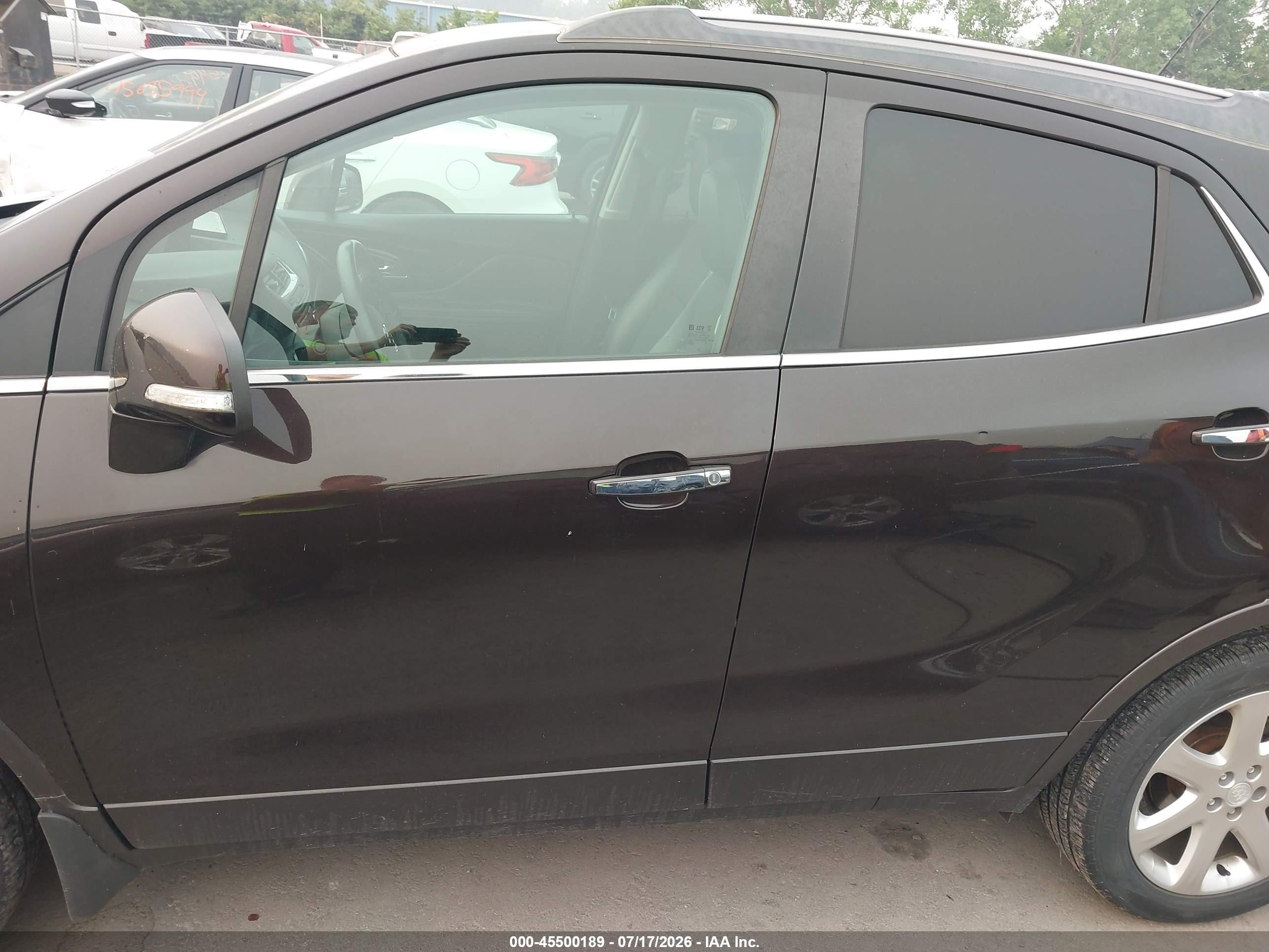 2015 Buick Encore Convenience Brown vin: KL4CJFSB2FB269457