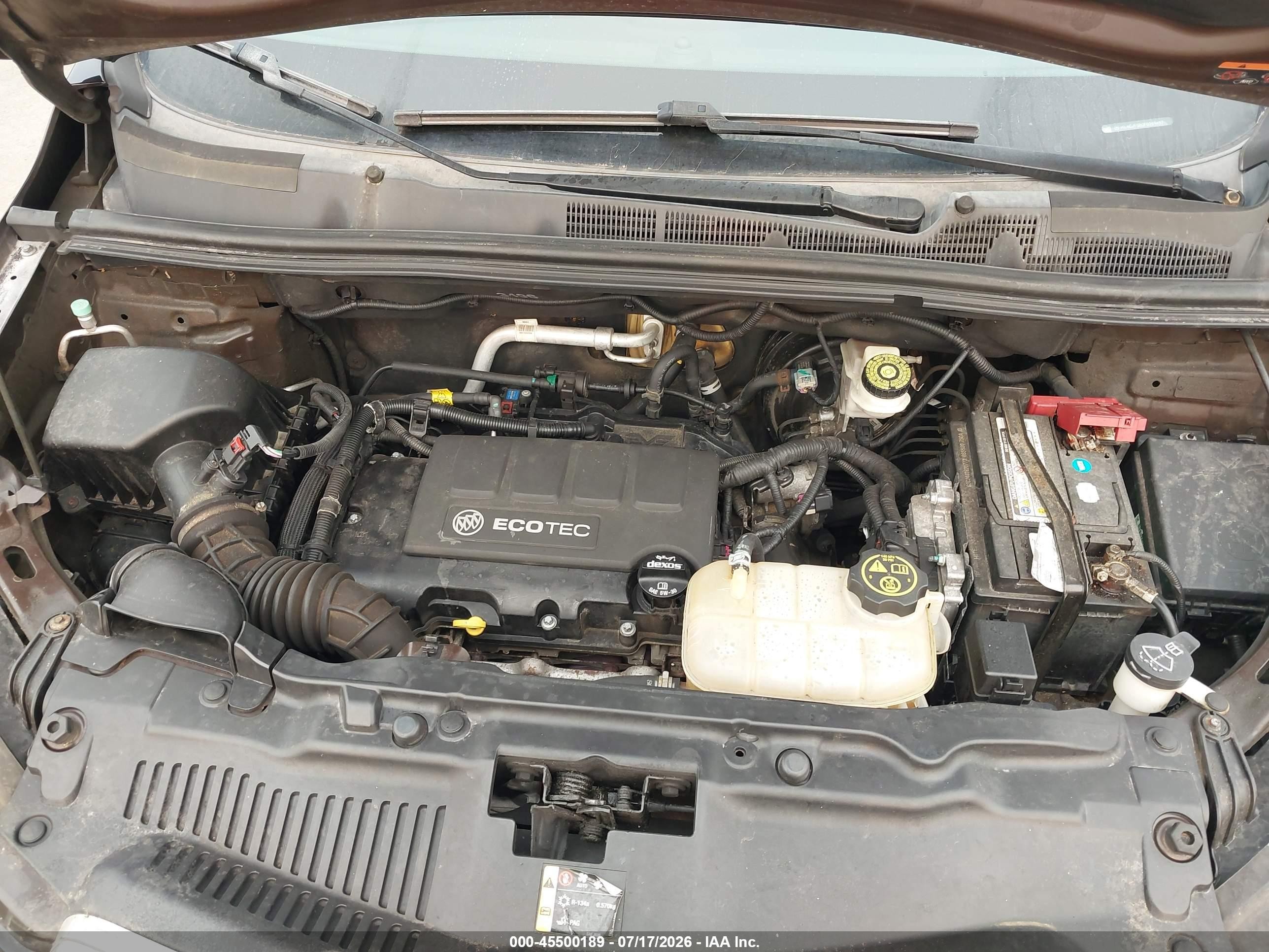 2015 Buick Encore Convenience Brown vin: KL4CJFSB2FB269457