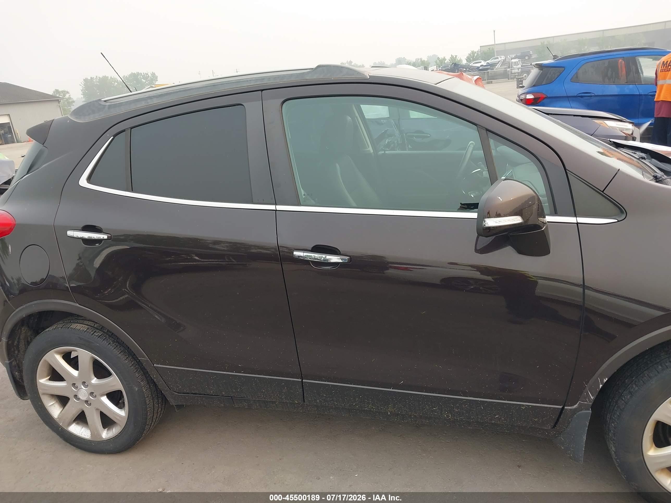 2015 Buick Encore Convenience Brown vin: KL4CJFSB2FB269457