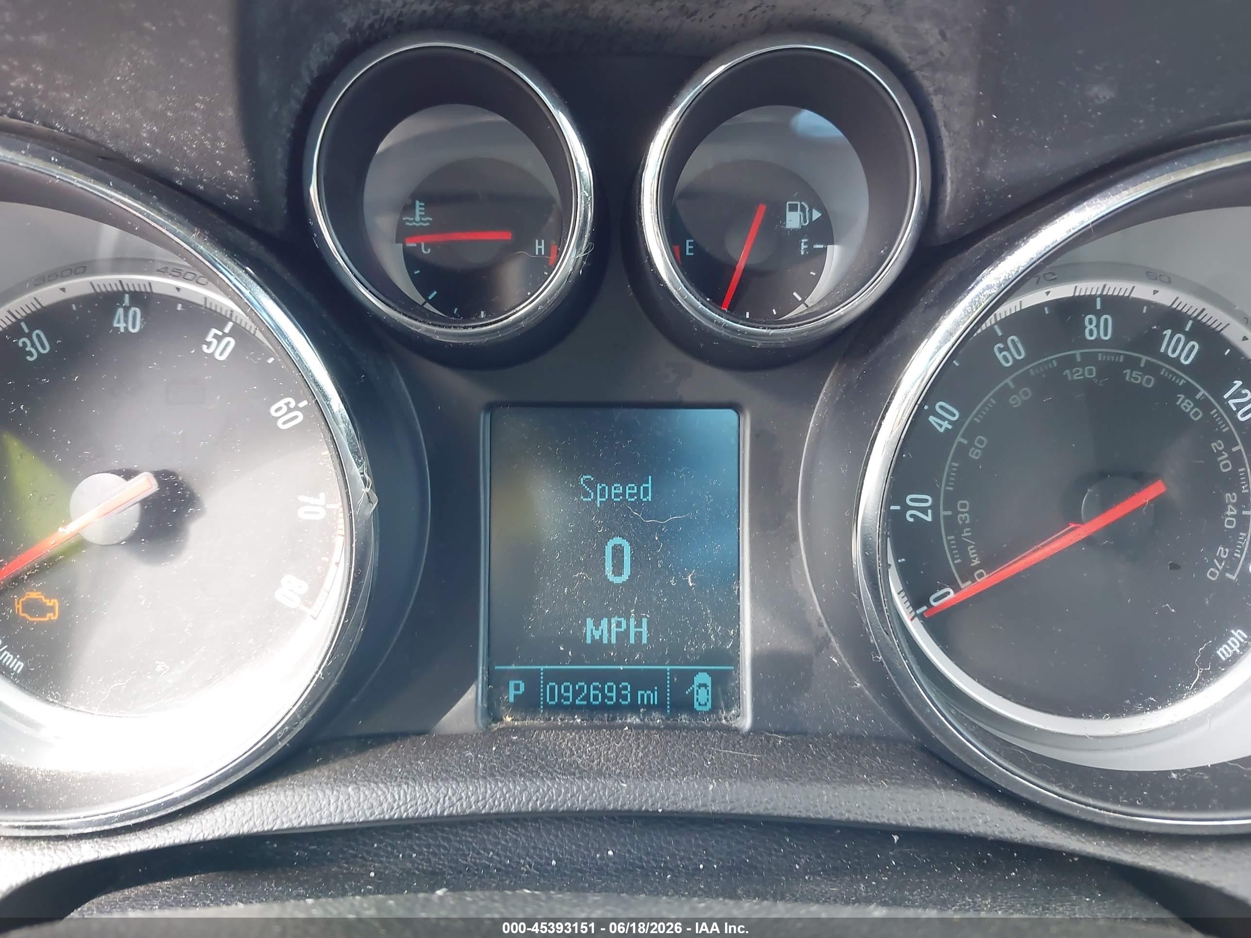 2013 Buick Encore Convenience Brown vin: KL4CJFSB3DB127194