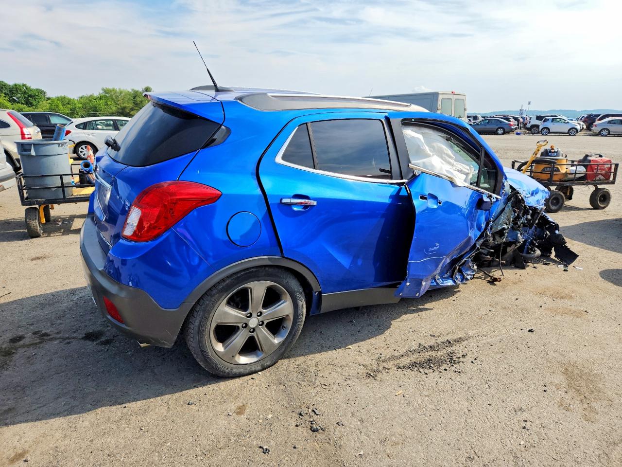 2014 Buick Encore Convenience Blue vin: KL4CJFSB3EB517617