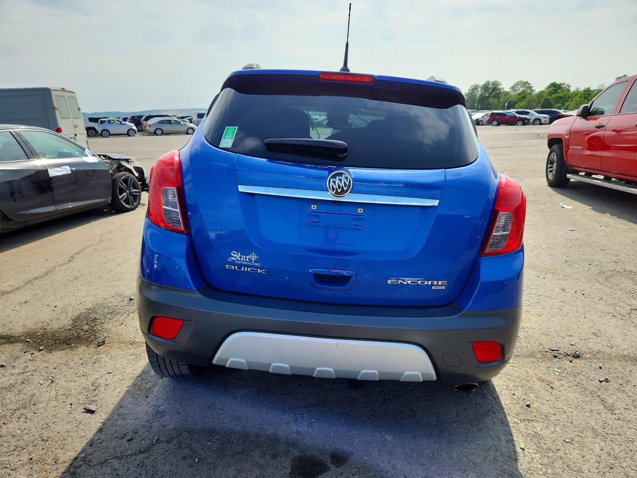 2014 Buick Encore Convenience Blue vin: KL4CJFSB3EB517617