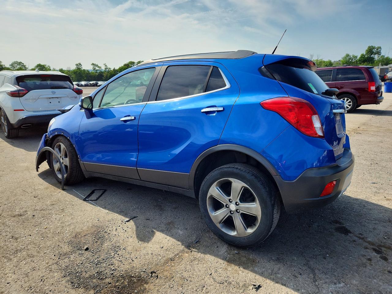 2014 Buick Encore Convenience Blue vin: KL4CJFSB3EB517617