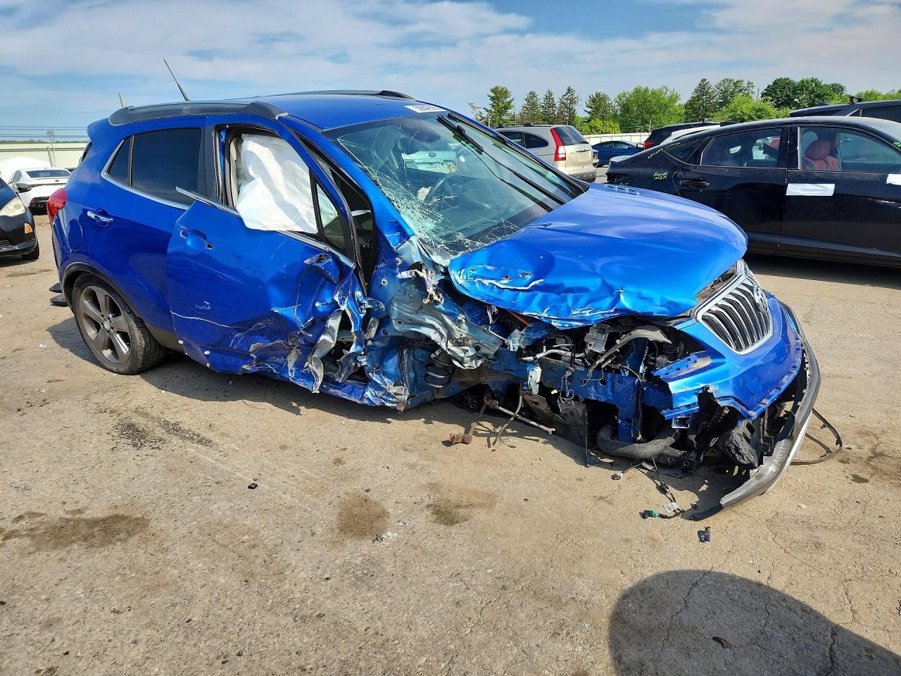 2014 Buick Encore Convenience Blue vin: KL4CJFSB3EB517617