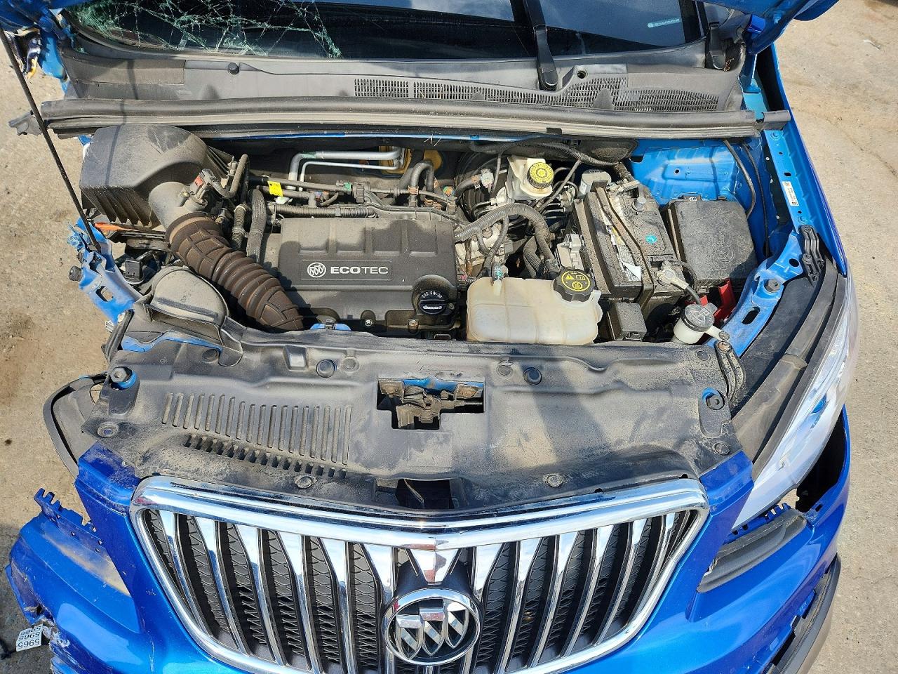 2014 Buick Encore Convenience Blue vin: KL4CJFSB3EB517617