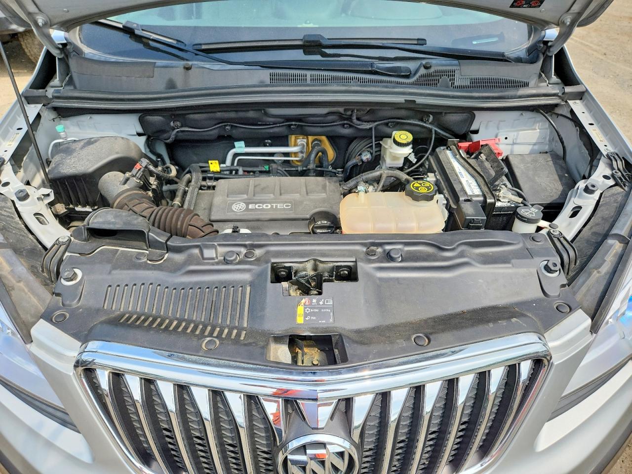 2014 Buick Encore Convenience Серебряный vin: KL4CJFSB3EB682602