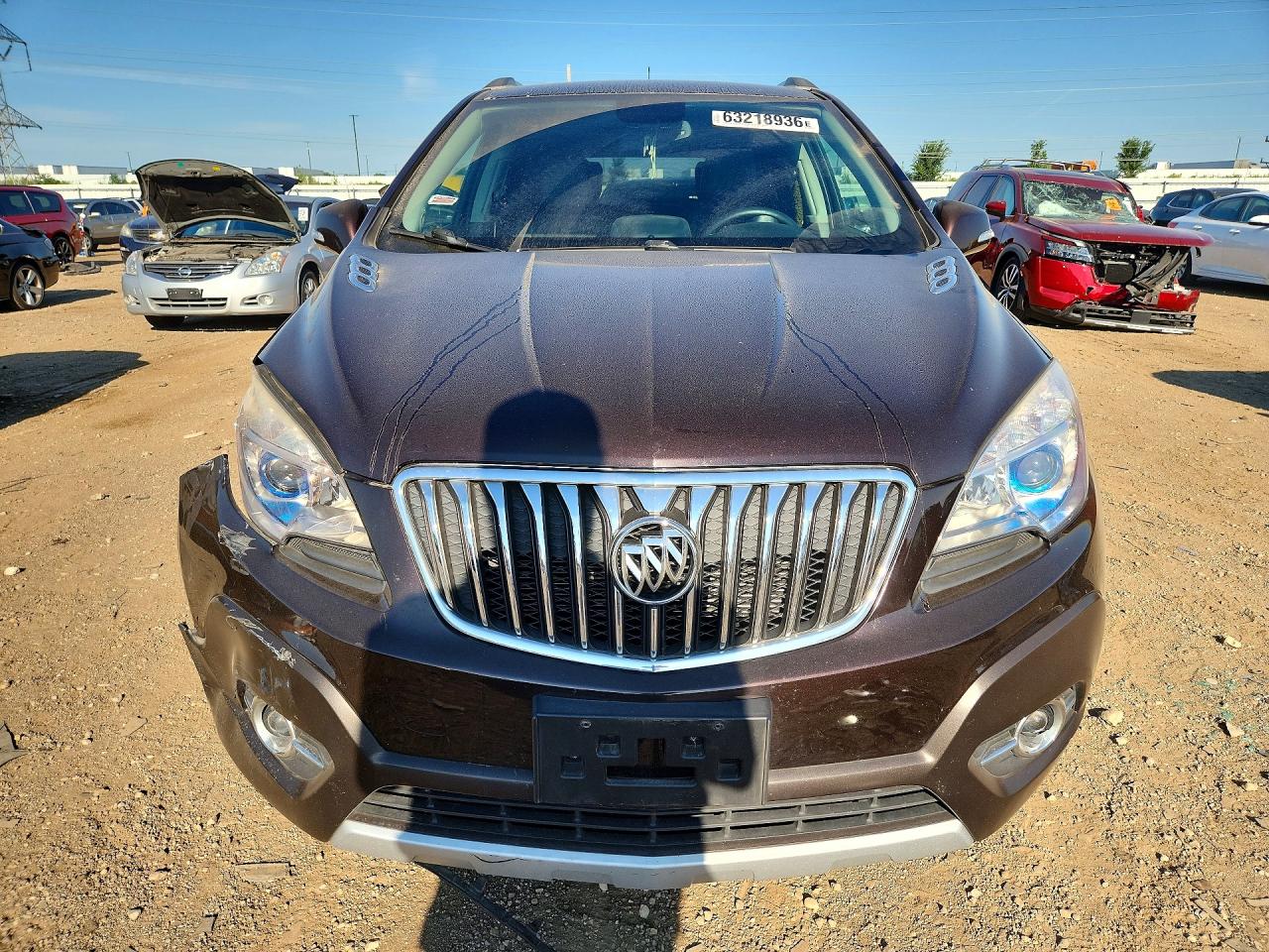 2014 Buick Encore Convenience Brown vin: KL4CJFSB3EB781744
