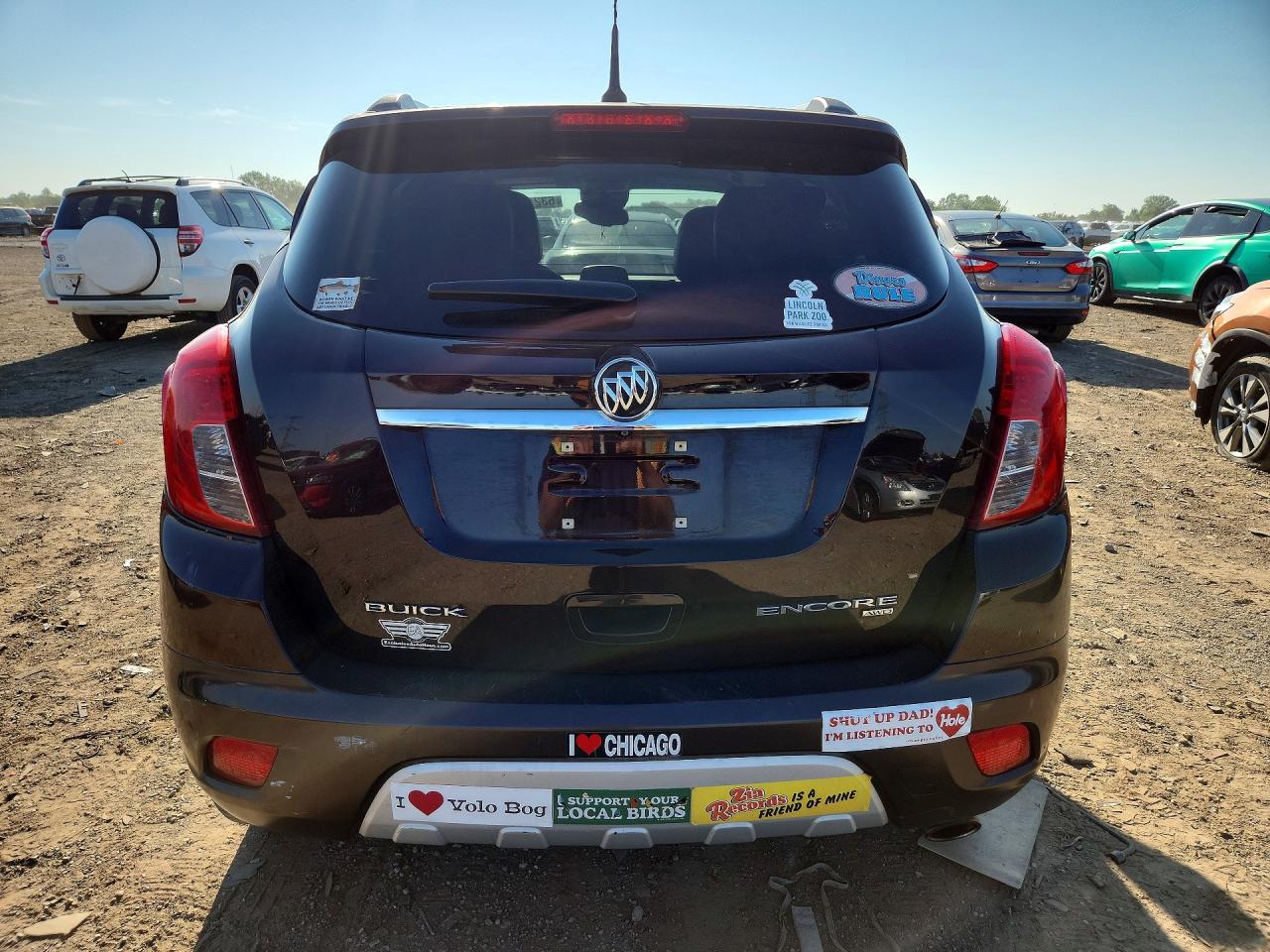 2014 Buick Encore Convenience Brown vin: KL4CJFSB3EB781744