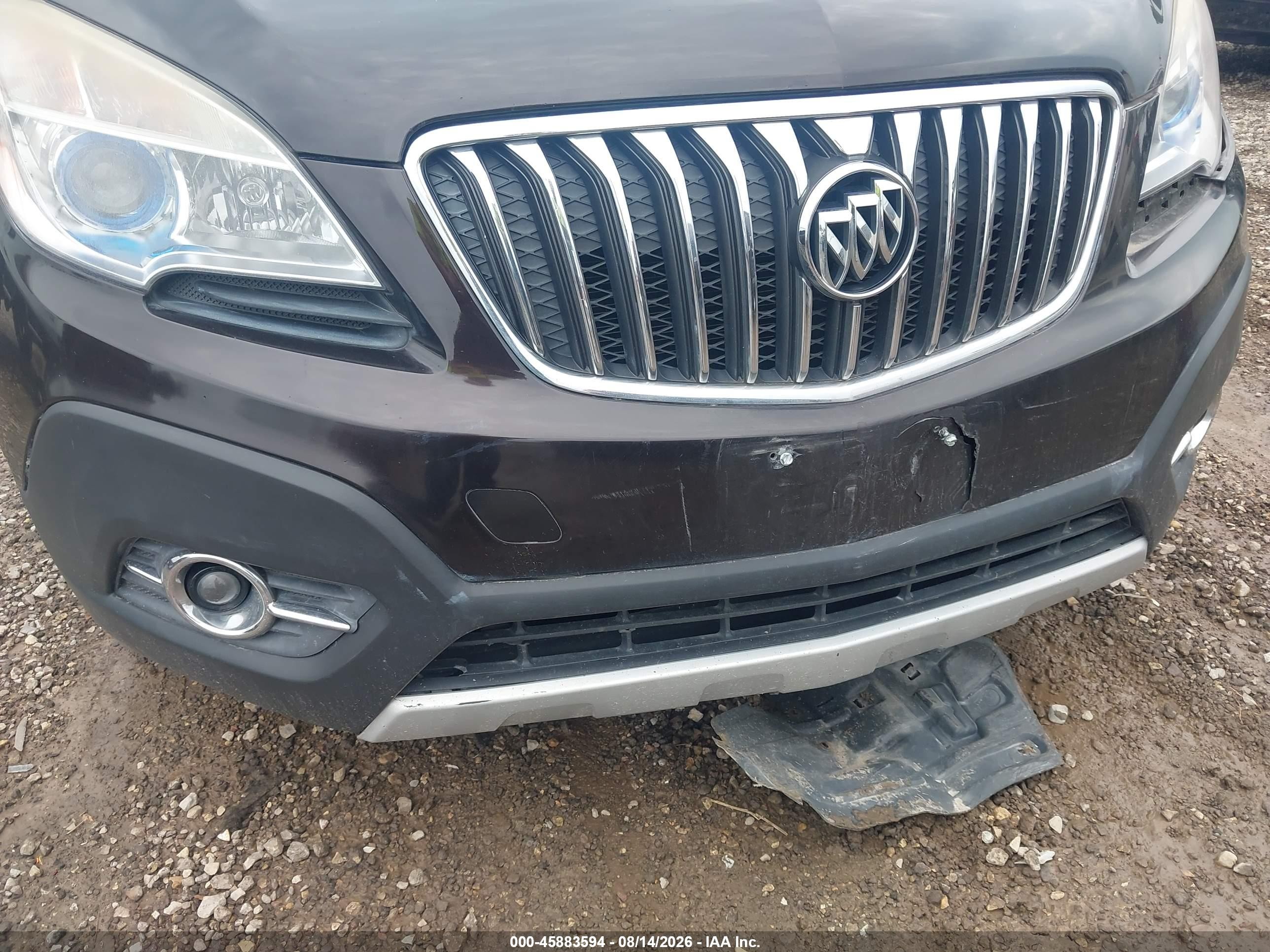 2014 Buick Encore Convenience Black vin: KL4CJFSB4EB580208
