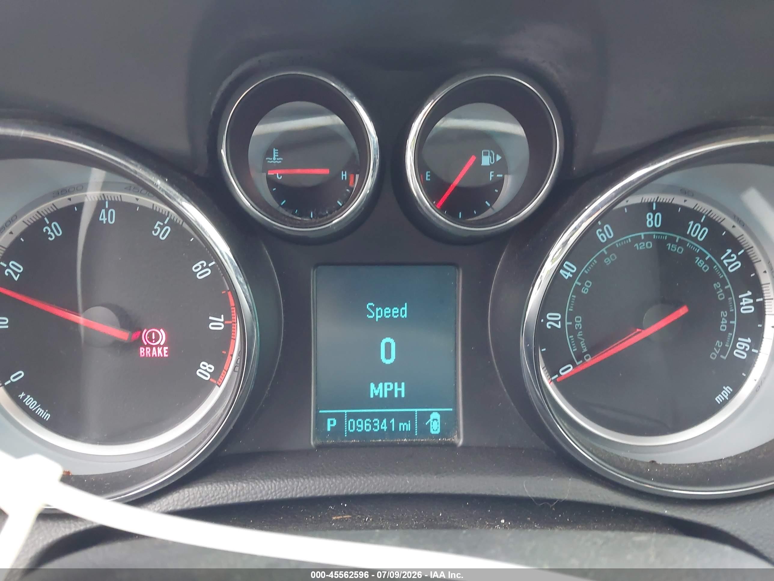 2014 Buick Encore Convenience Red vin: KL4CJFSB4EB598482
