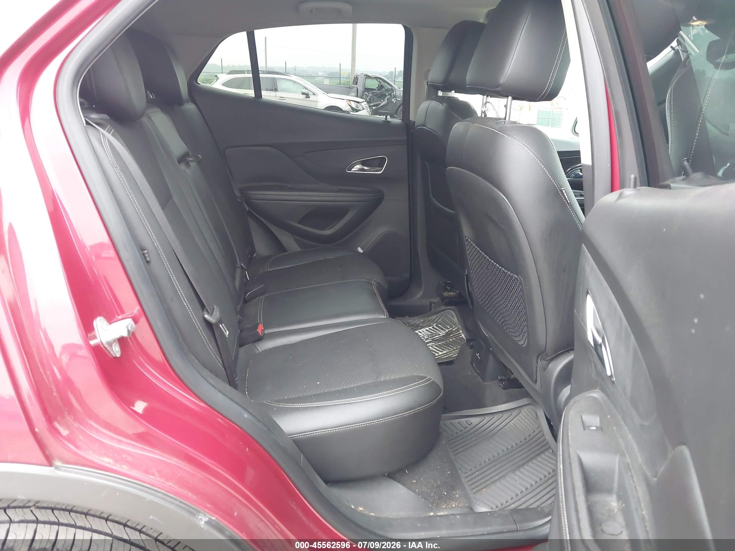 2014 Buick Encore Convenience Red vin: KL4CJFSB4EB598482