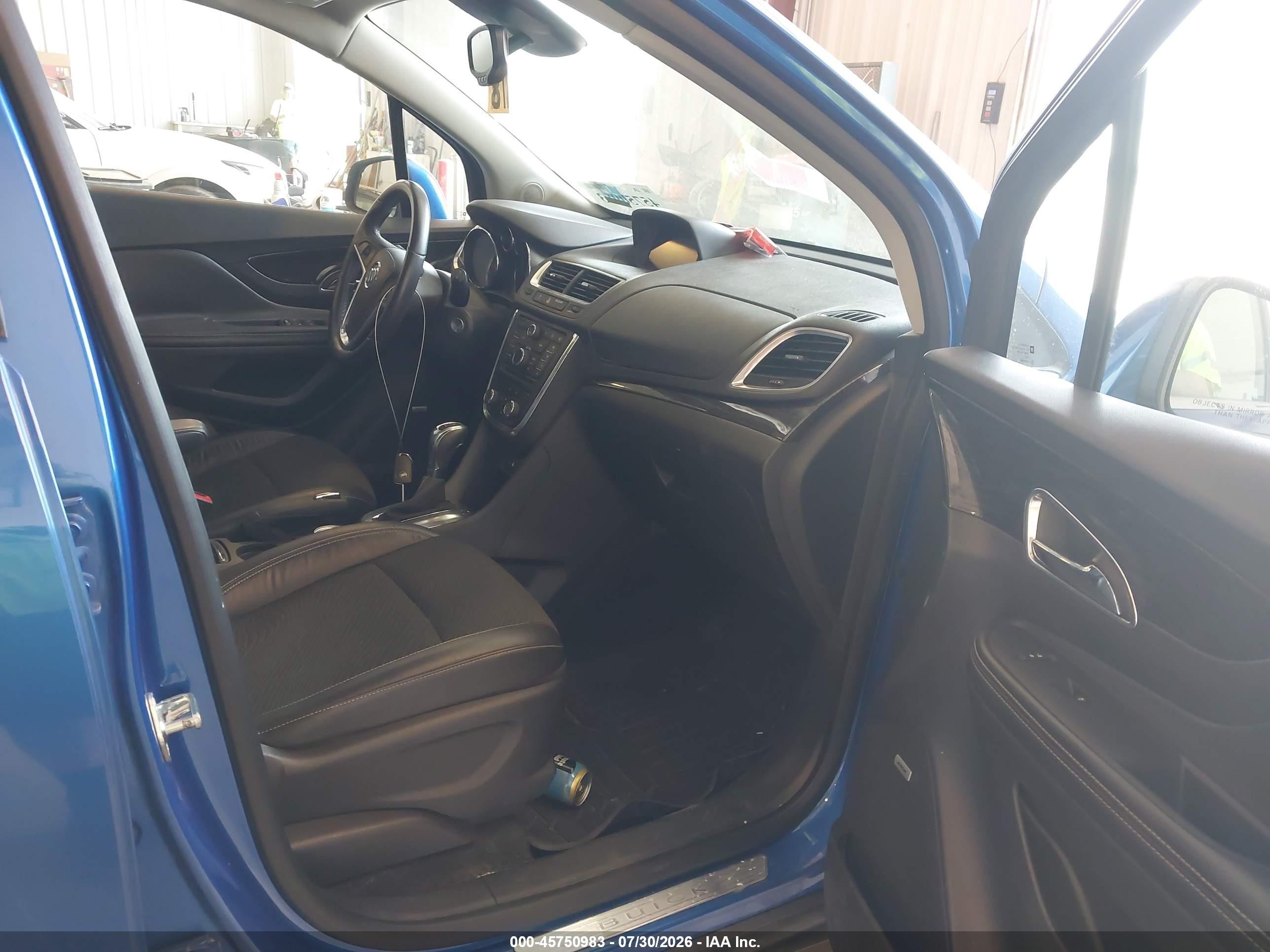 2014 Buick Encore Convenience Blue vin: KL4CJFSB4EB694385