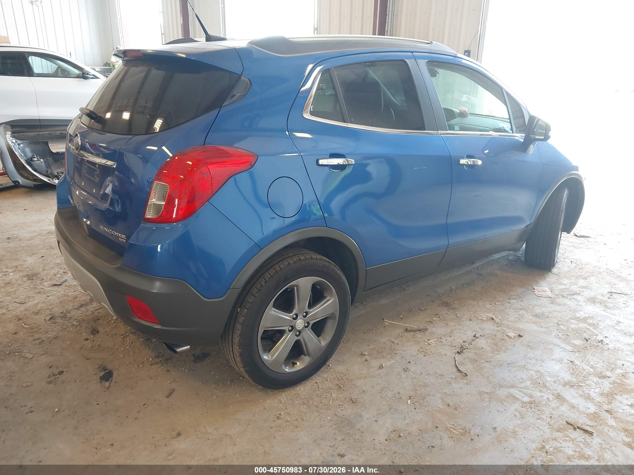 2014 Buick Encore Convenience Blue vin: KL4CJFSB4EB694385