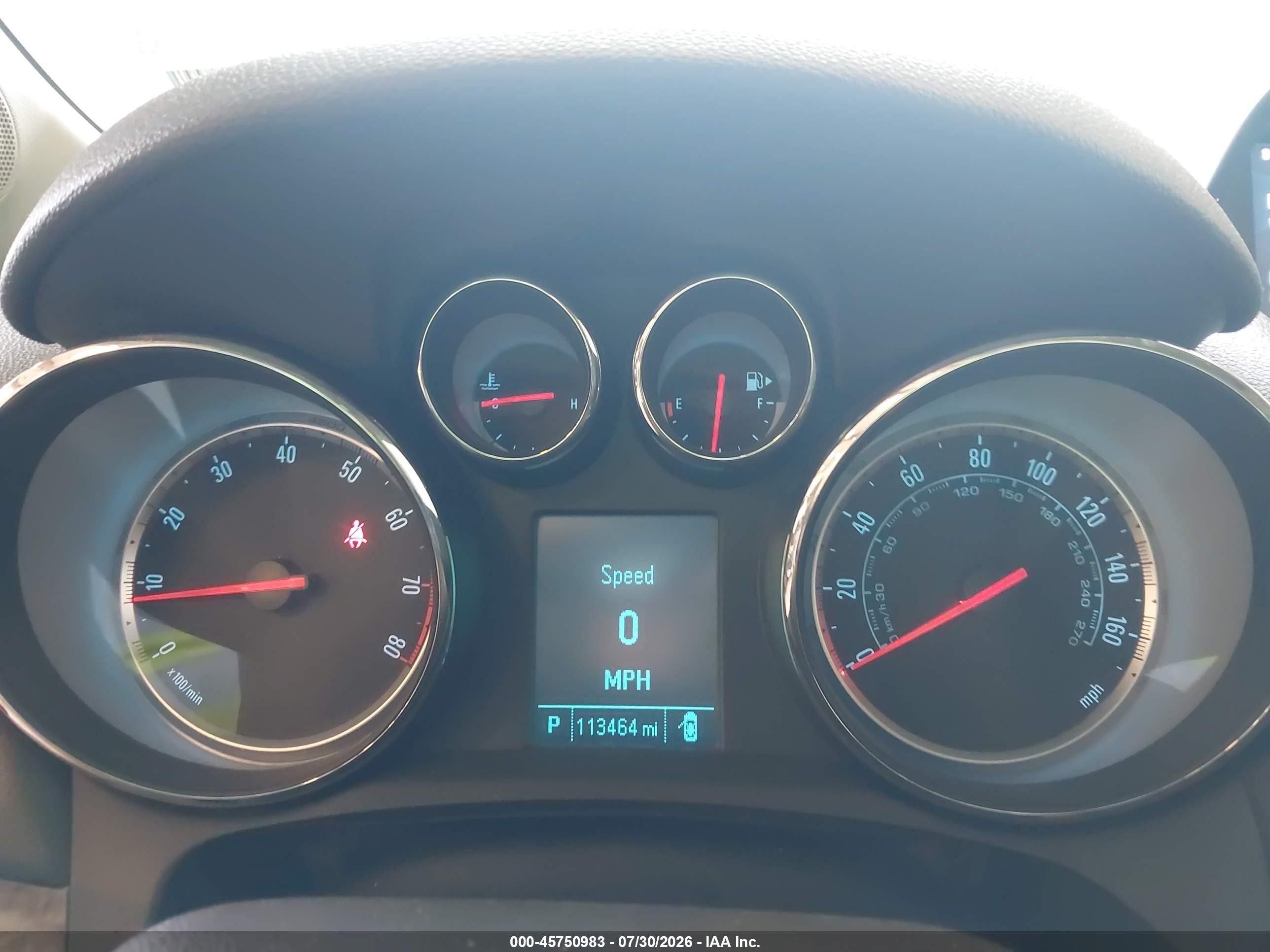 2014 Buick Encore Convenience Blue vin: KL4CJFSB4EB694385