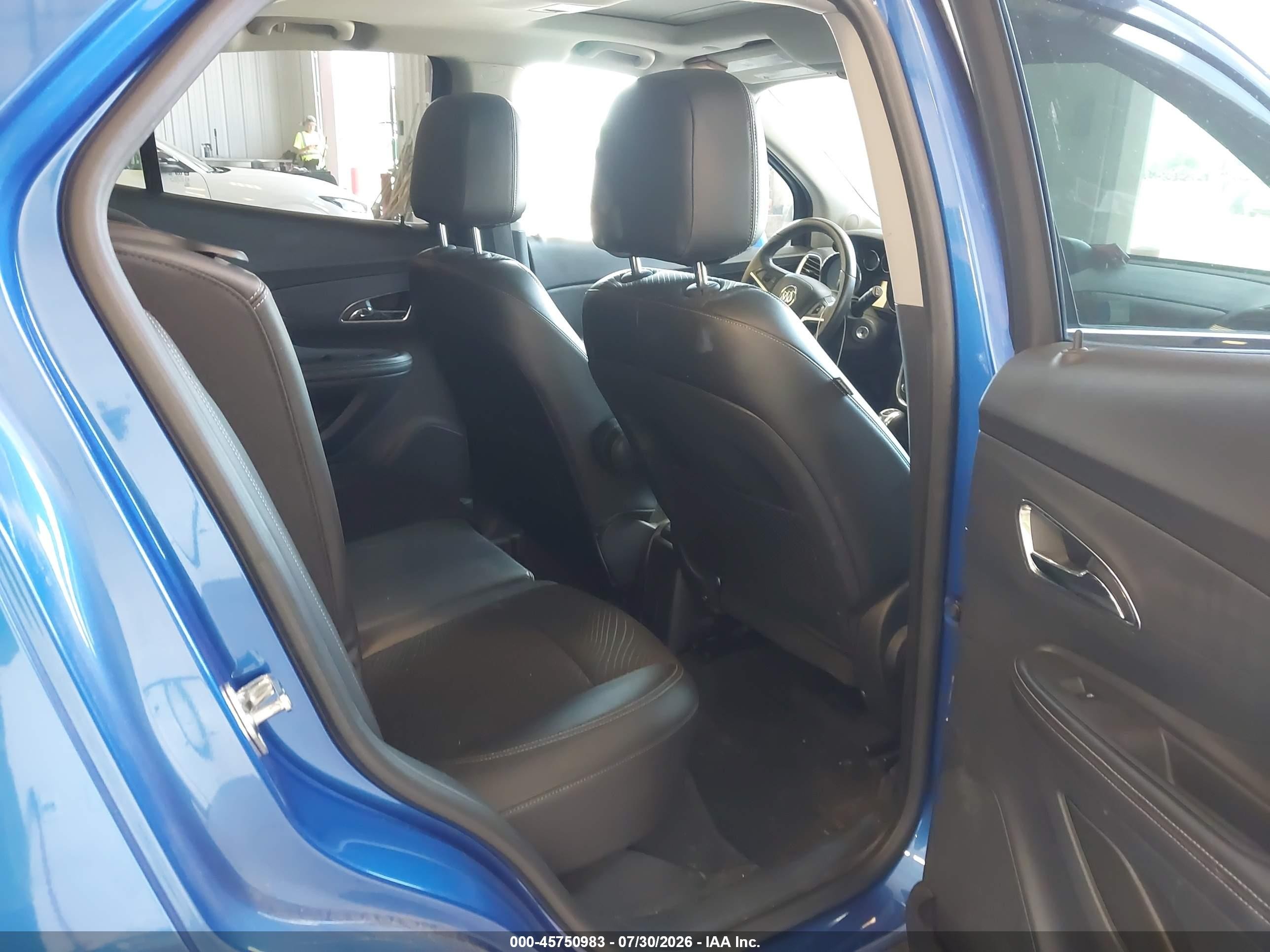 2014 Buick Encore Convenience Blue vin: KL4CJFSB4EB694385