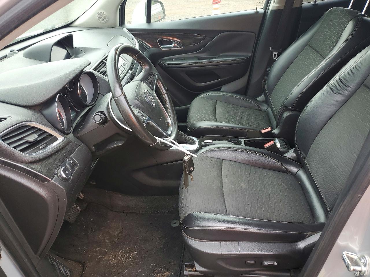 2015 Buick Encore Convenience Silver vin: KL4CJFSB4FB048040