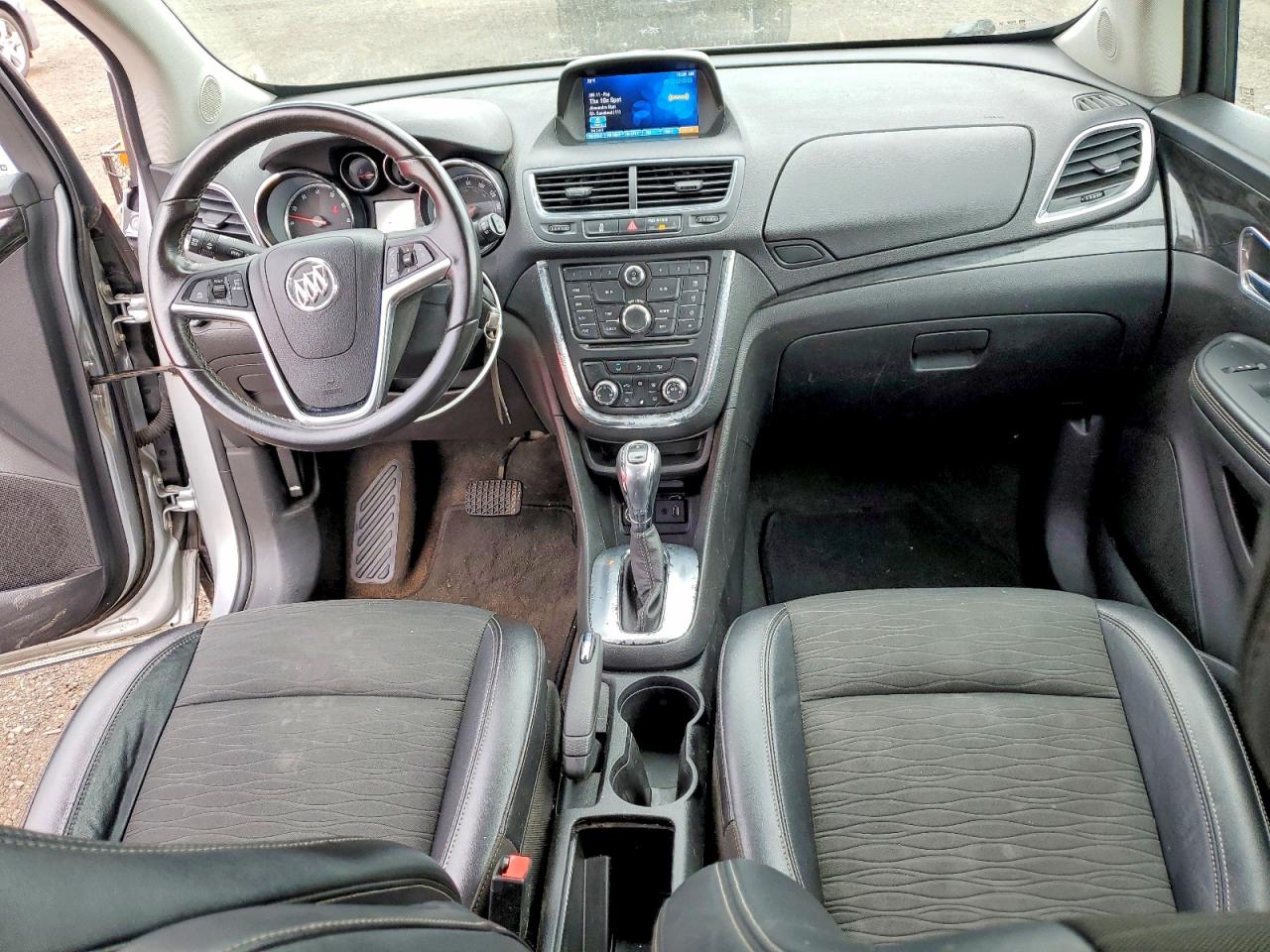 2015 Buick Encore Convenience Silver vin: KL4CJFSB4FB048040