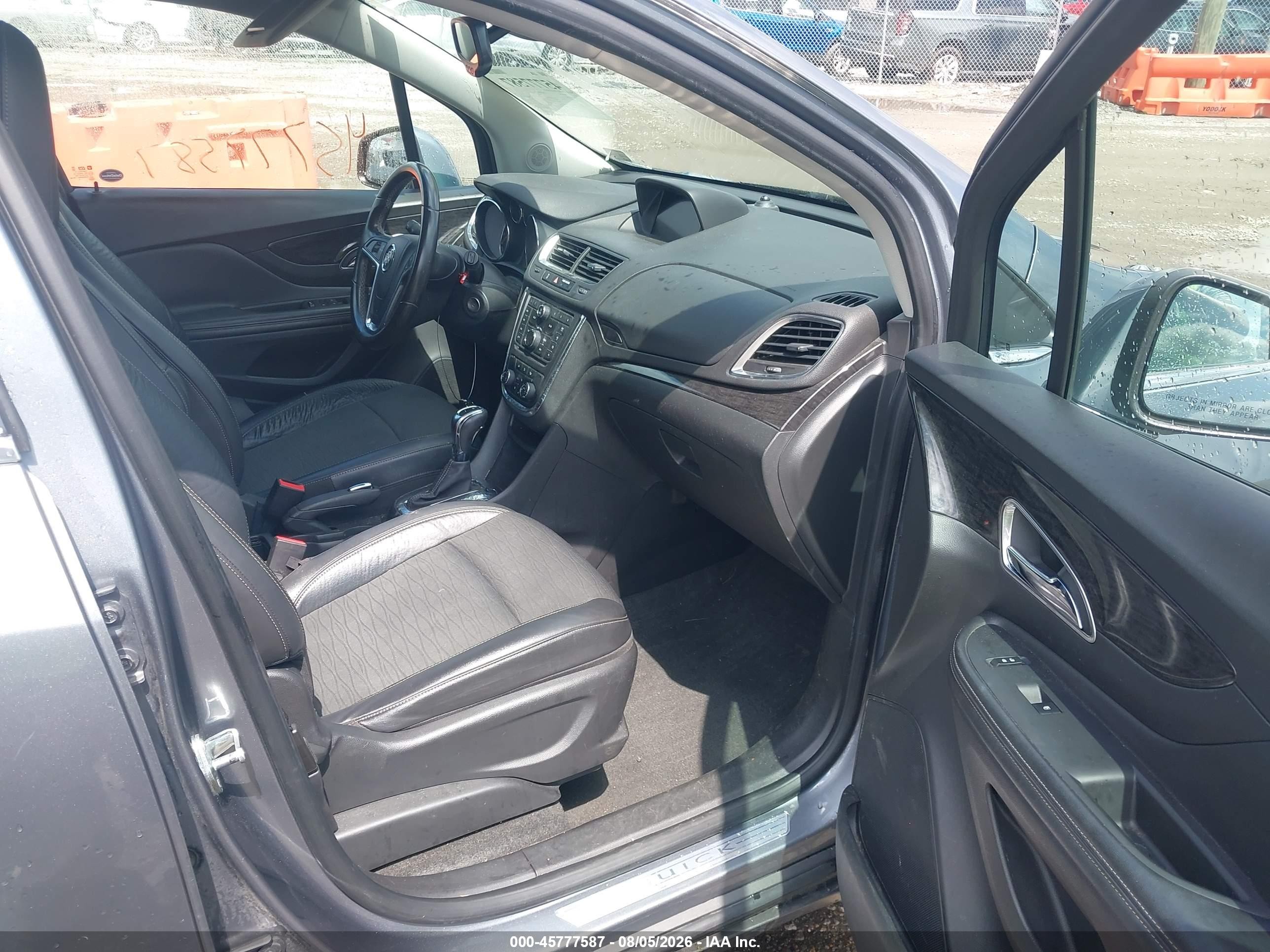 2015 Buick Encore Convenience Gray vin: KL4CJFSB4FB126977