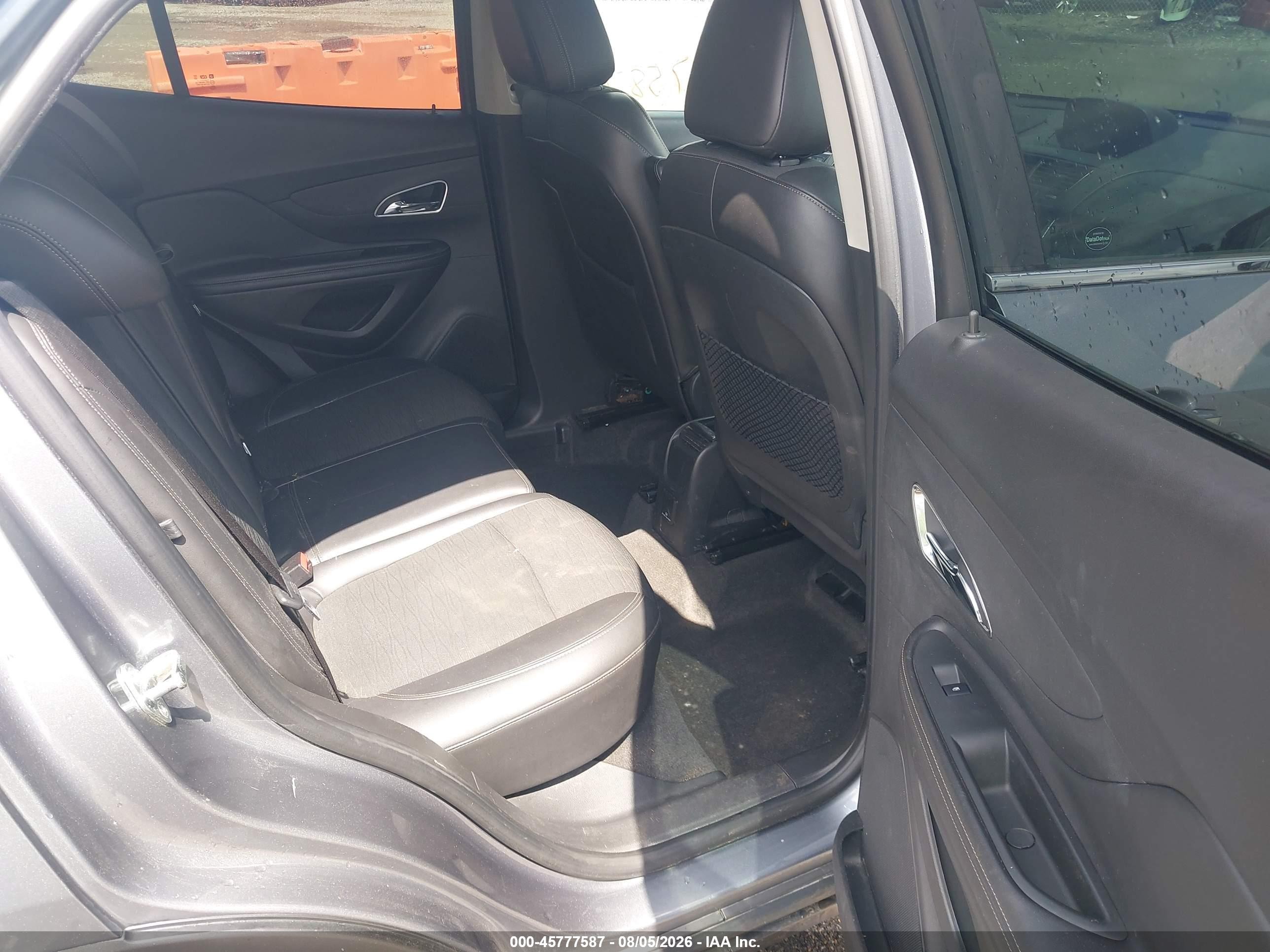 2015 Buick Encore Convenience Gray vin: KL4CJFSB4FB126977