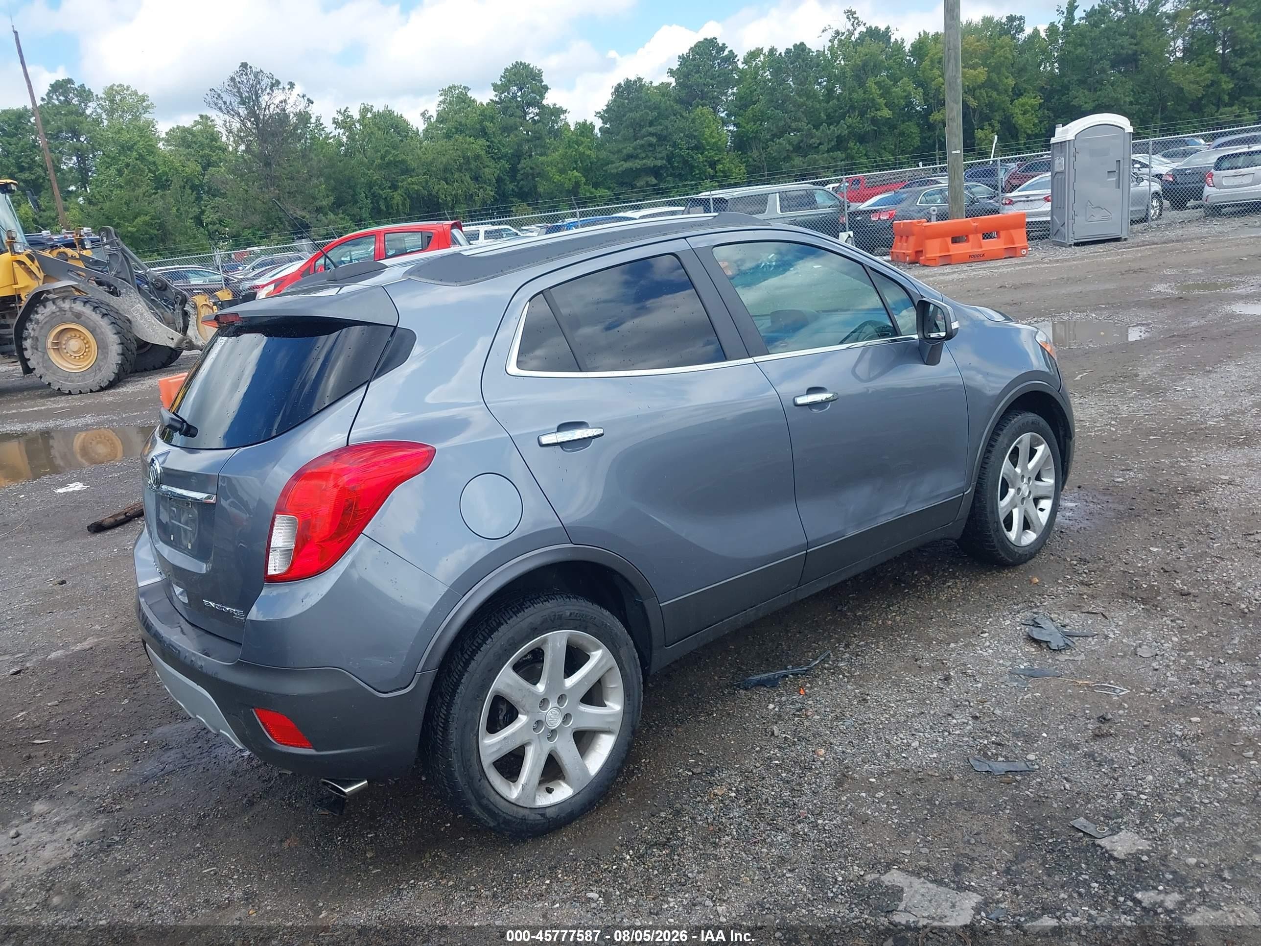 2015 Buick Encore Convenience Gray vin: KL4CJFSB4FB126977