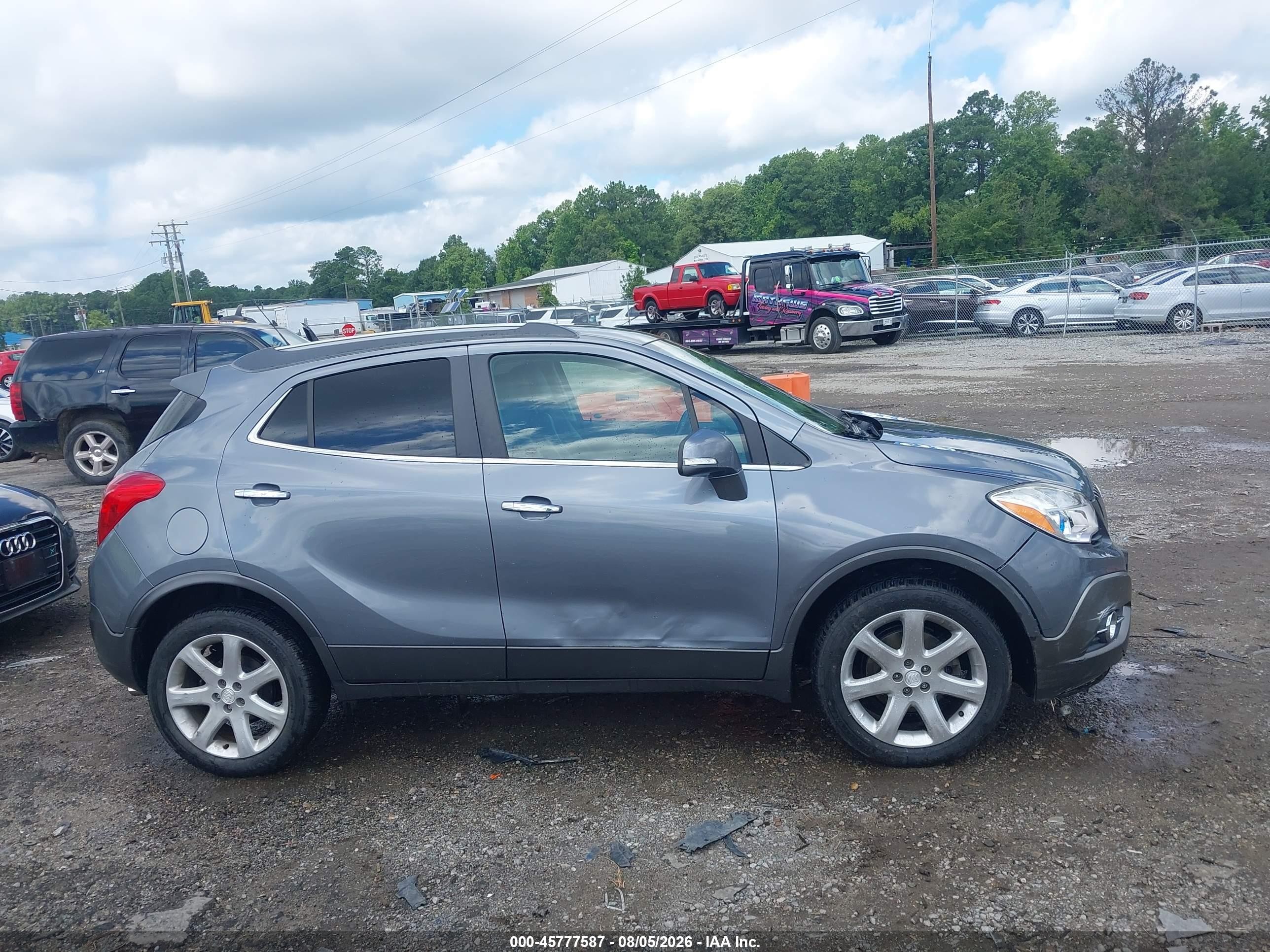 2015 Buick Encore Convenience Gray vin: KL4CJFSB4FB126977