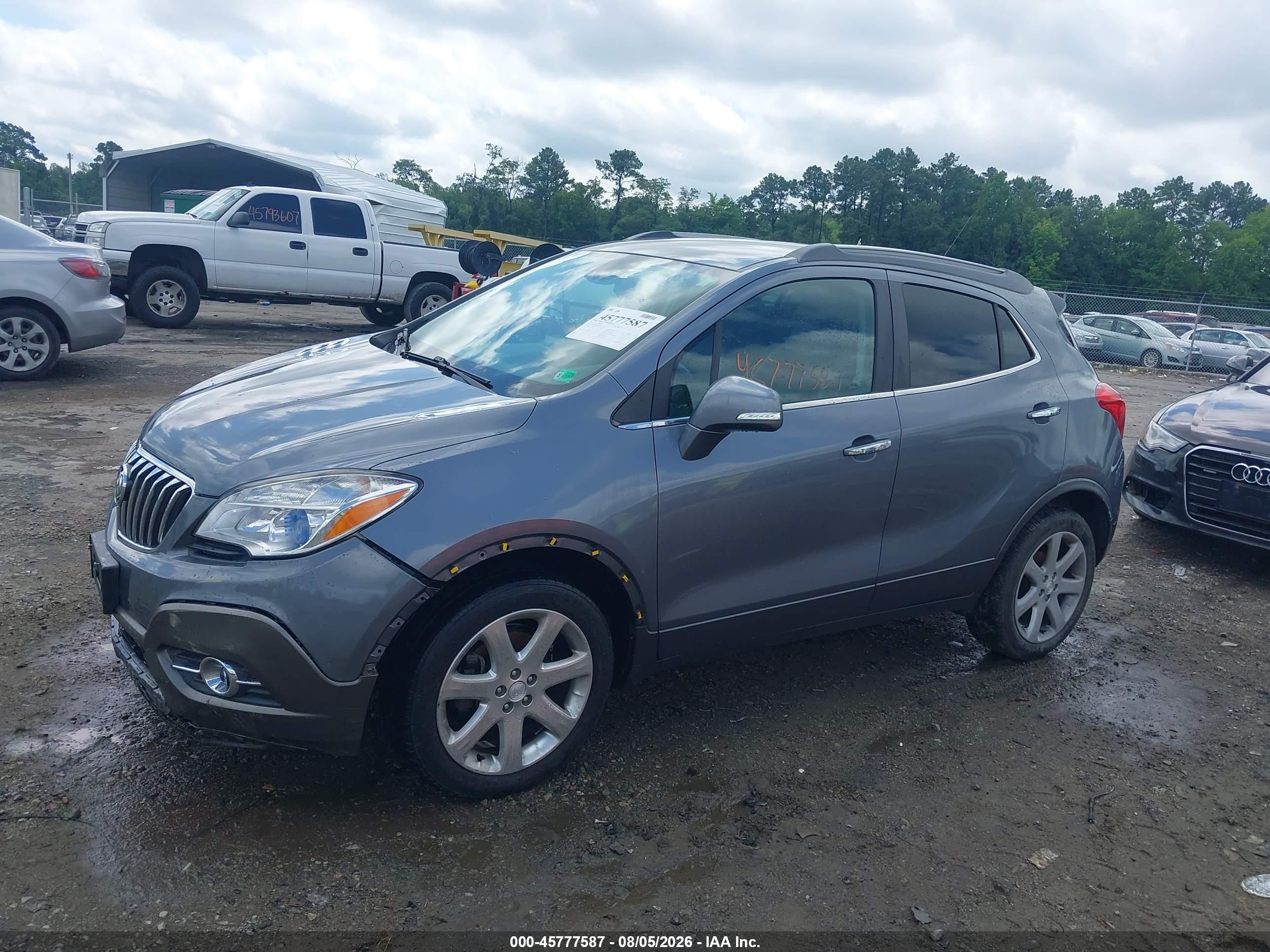2015 Buick Encore Convenience Gray vin: KL4CJFSB4FB126977