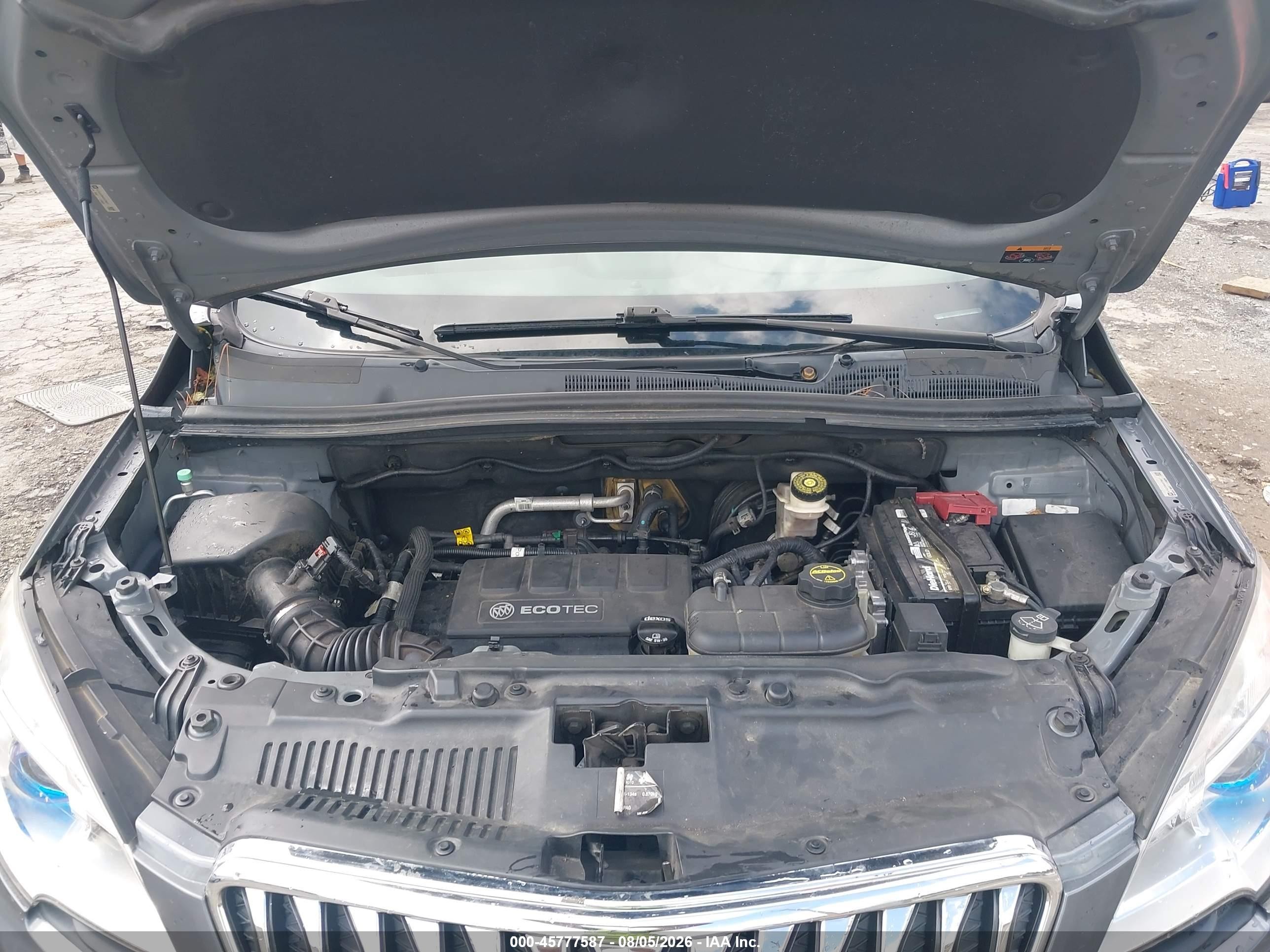 2015 Buick Encore Convenience Gray vin: KL4CJFSB4FB126977