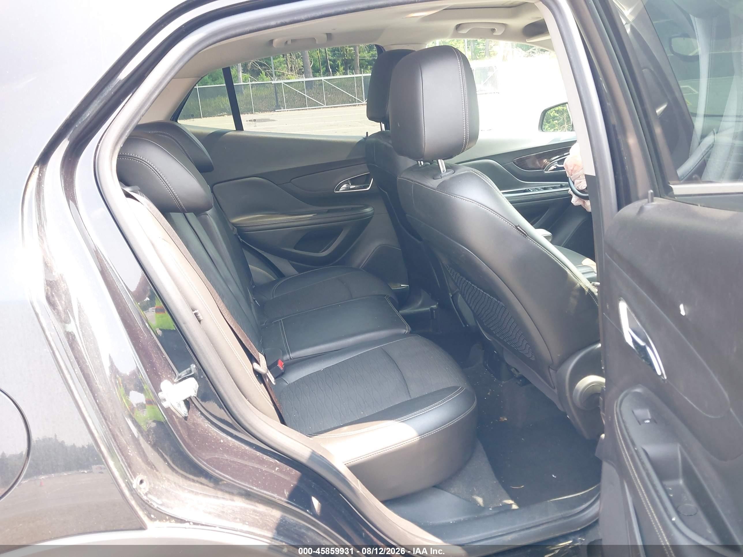 2015 Buick Encore Convenience Black vin: KL4CJFSB4FB195510
