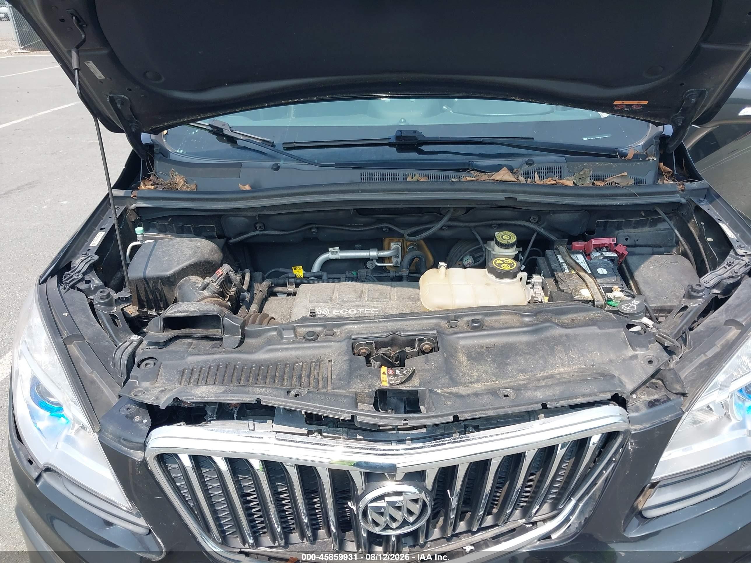 2015 Buick Encore Convenience Black vin: KL4CJFSB4FB195510