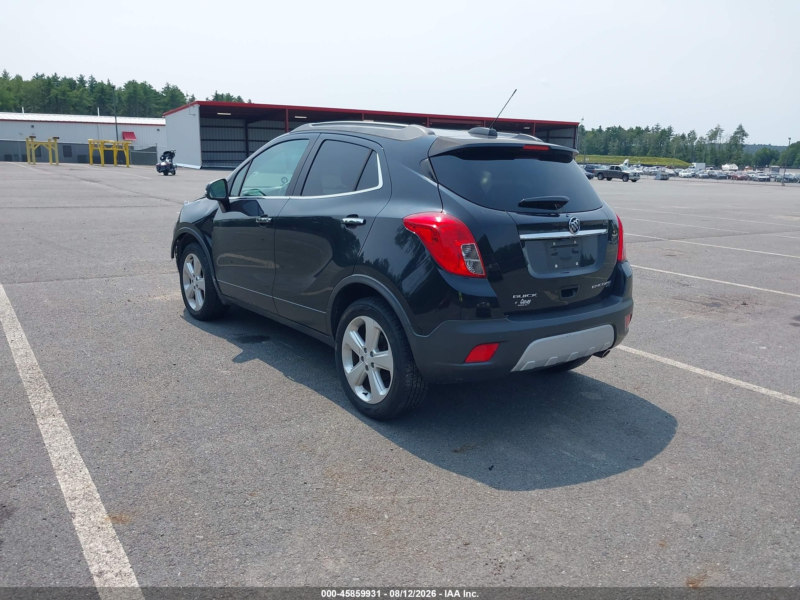 2015 Buick Encore Convenience Black vin: KL4CJFSB4FB195510