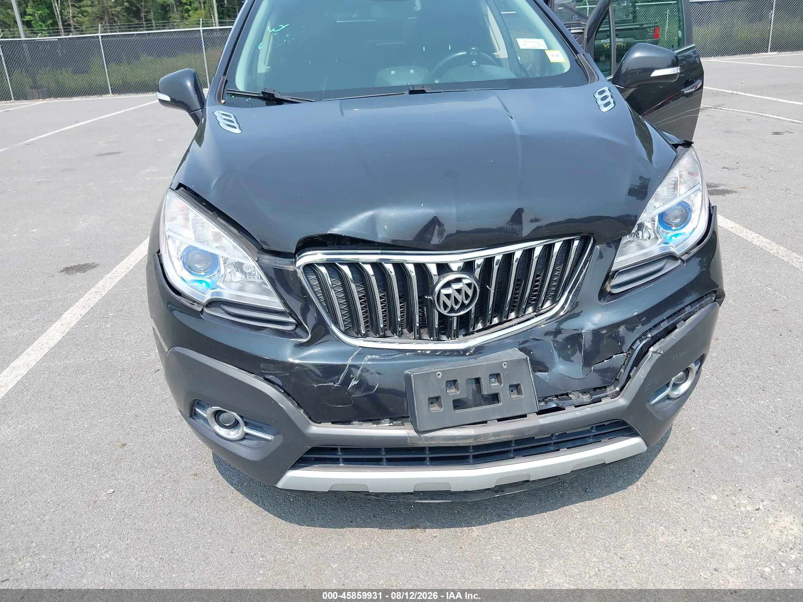 2015 Buick Encore Convenience Black vin: KL4CJFSB4FB195510