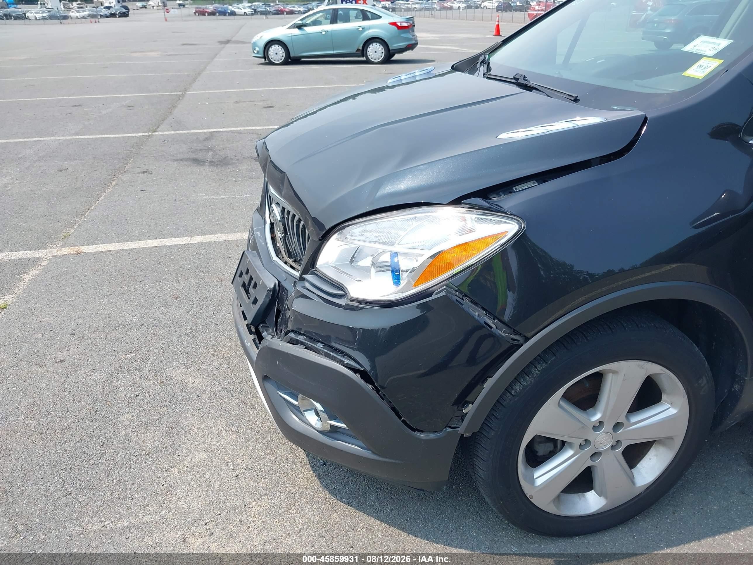 2015 Buick Encore Convenience Black vin: KL4CJFSB4FB195510