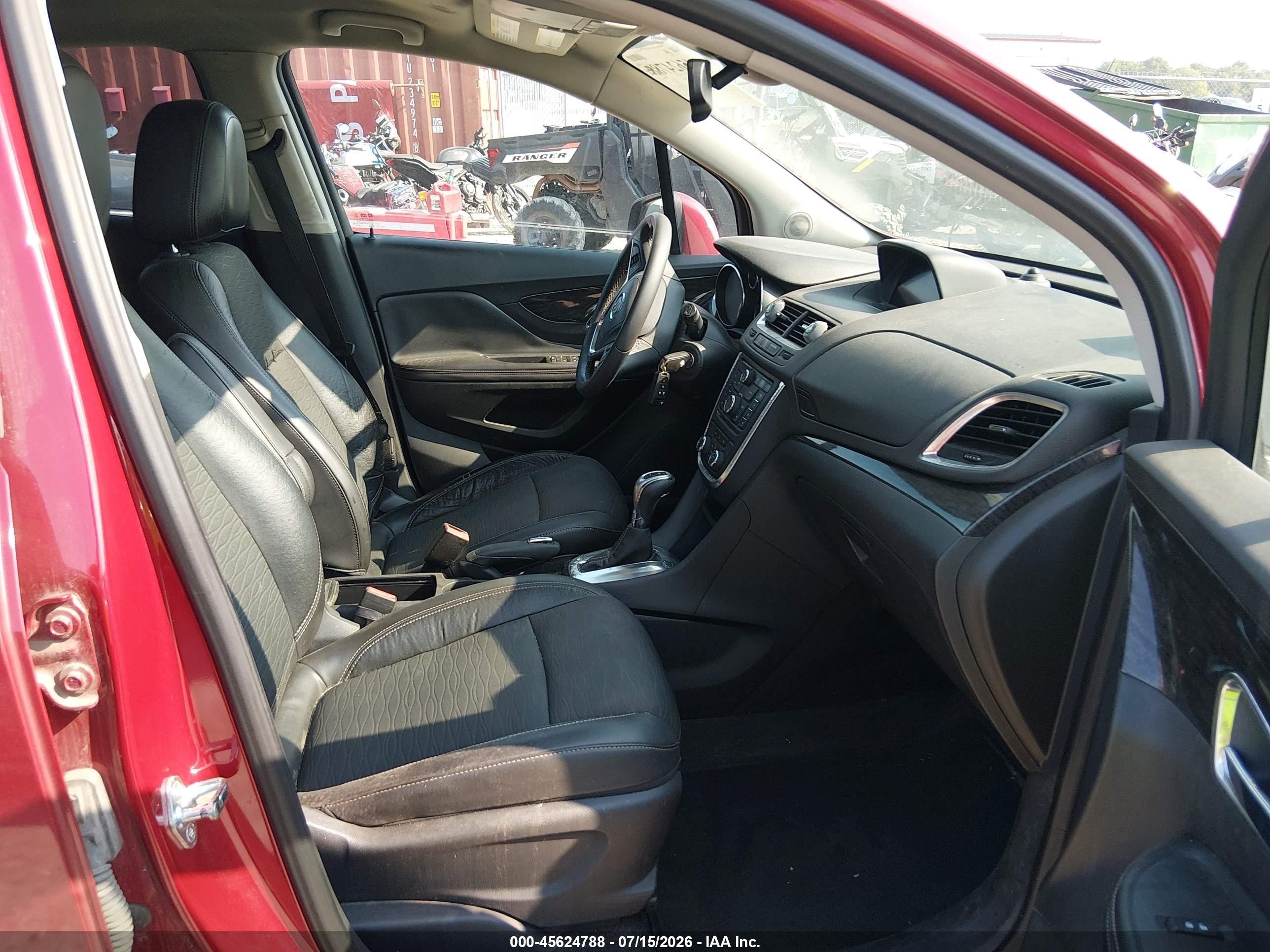 2015 Buick Encore Convenience Red vin: KL4CJFSB4FB201340