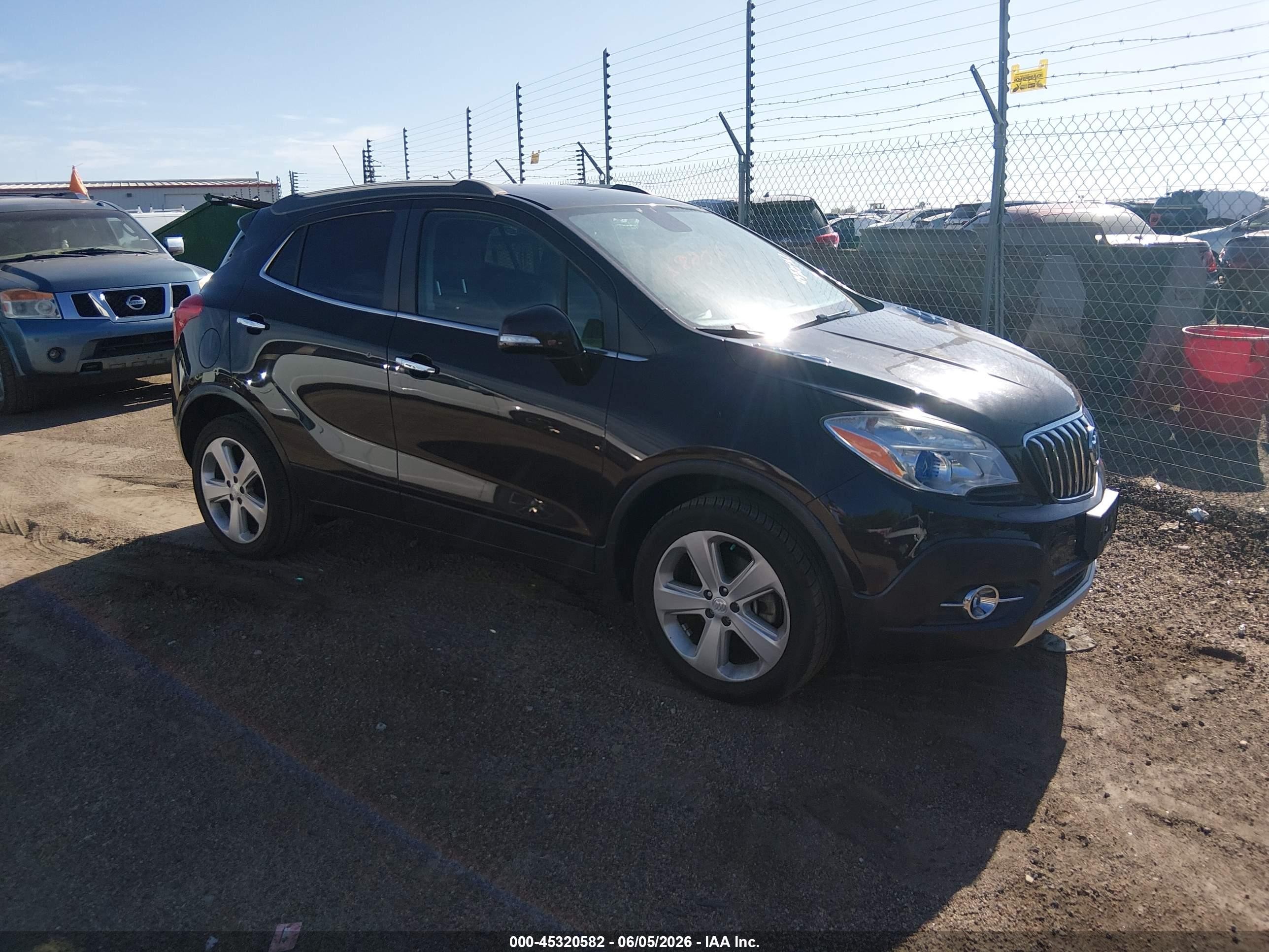 2015 Buick Encore Convenience Brown vin: KL4CJFSB4FB213648