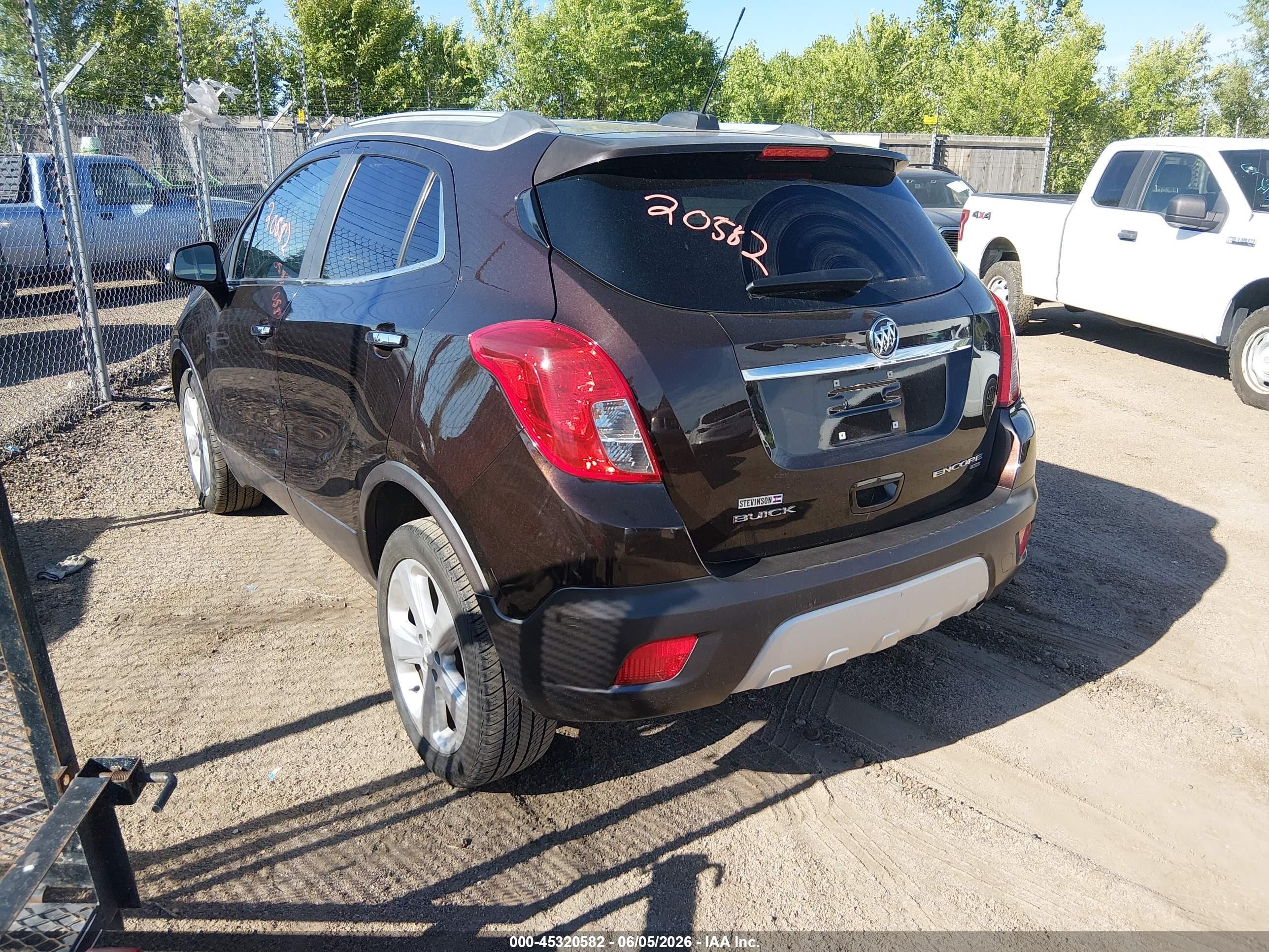 2015 Buick Encore Convenience Brown vin: KL4CJFSB4FB213648