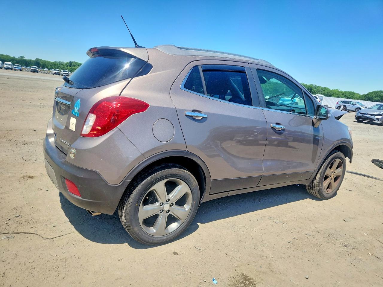2014 Buick Encore Convenience Brown vin: KL4CJFSB5EB785617