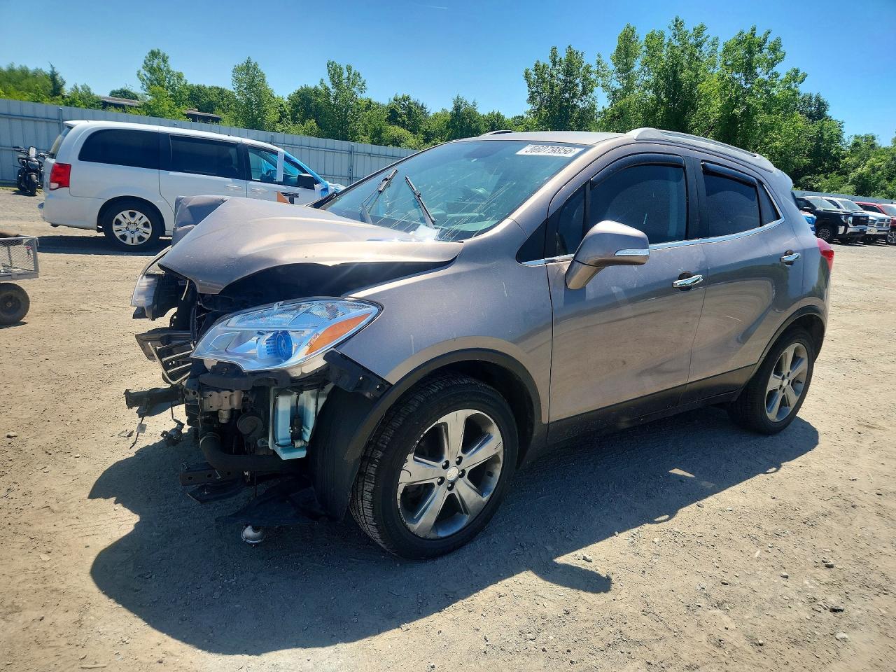 2014 Buick Encore Convenience Brown vin: KL4CJFSB5EB785617