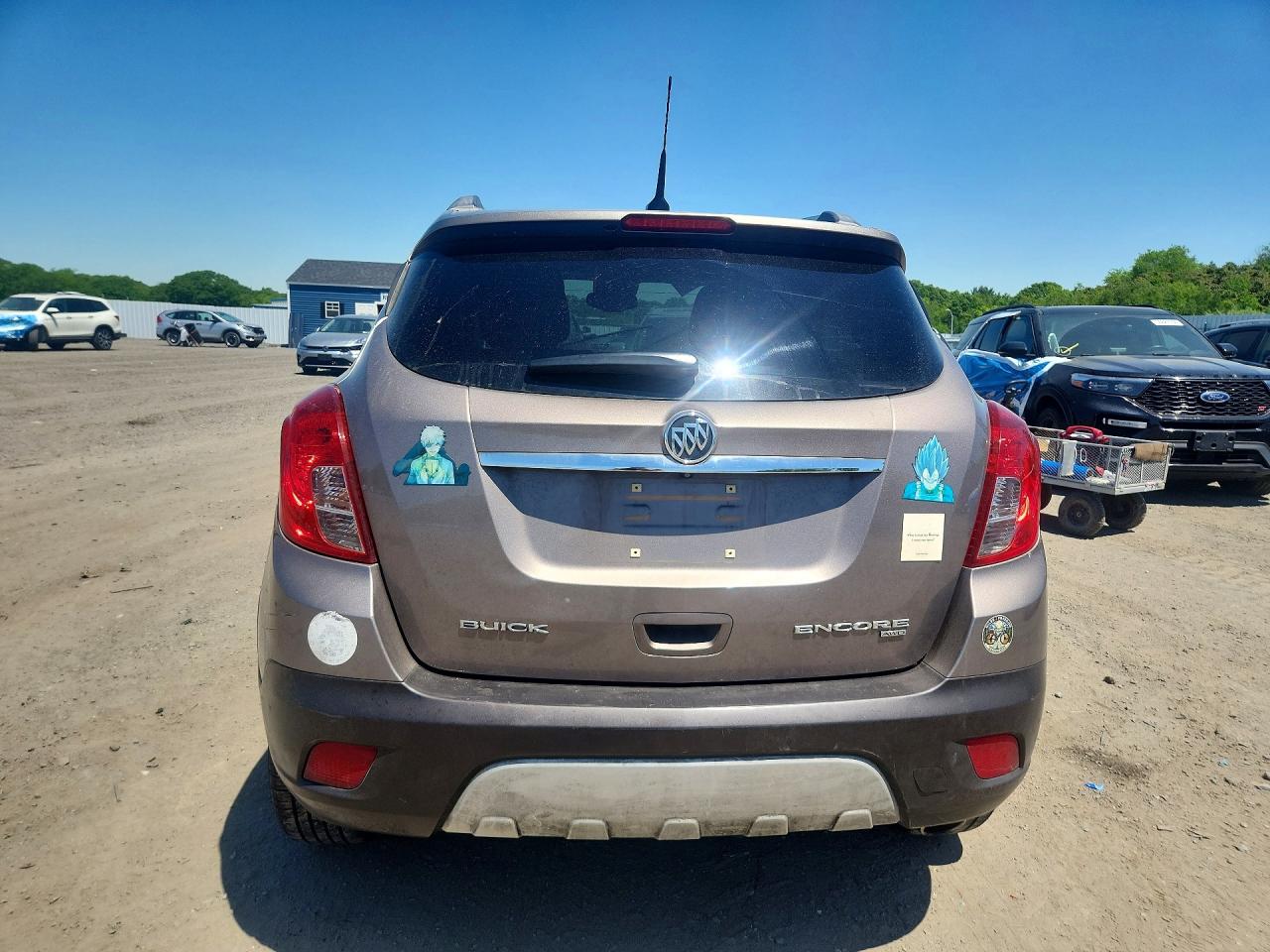 2014 Buick Encore Convenience Brown vin: KL4CJFSB5EB785617