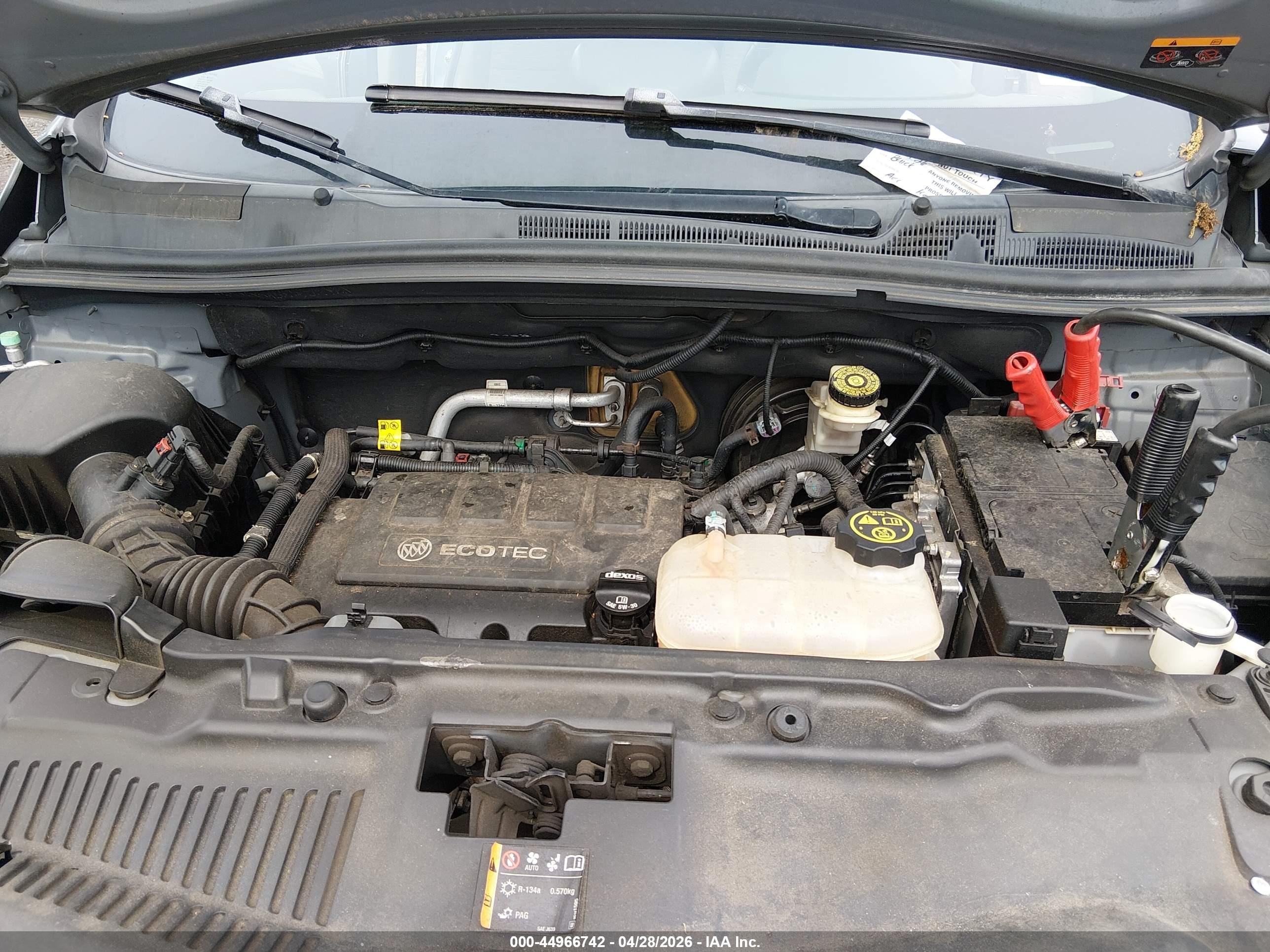 2015 Buick Encore Convenience Gray vin: KL4CJFSB5FB065896