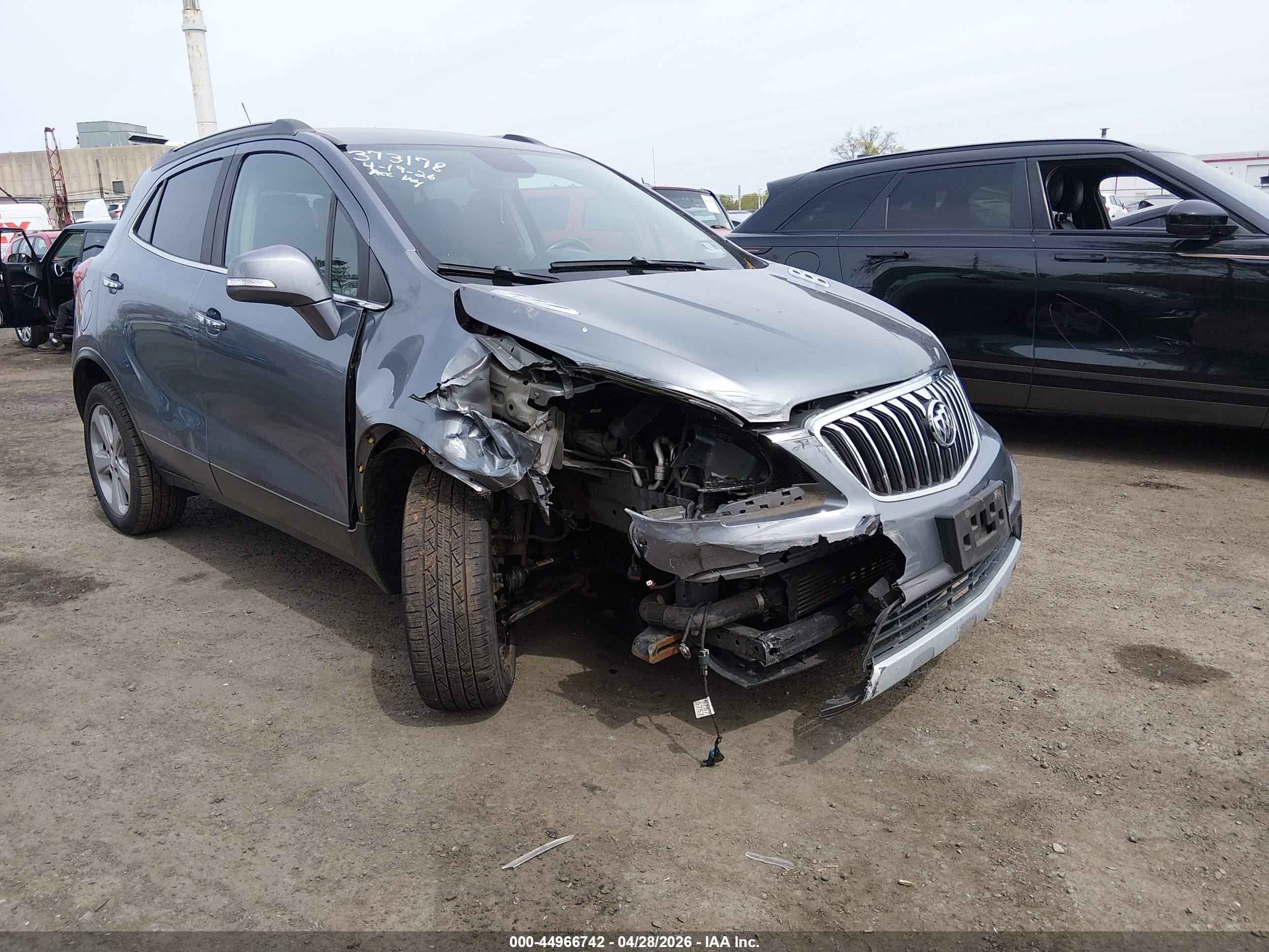 2015 Buick Encore Convenience Gray vin: KL4CJFSB5FB065896