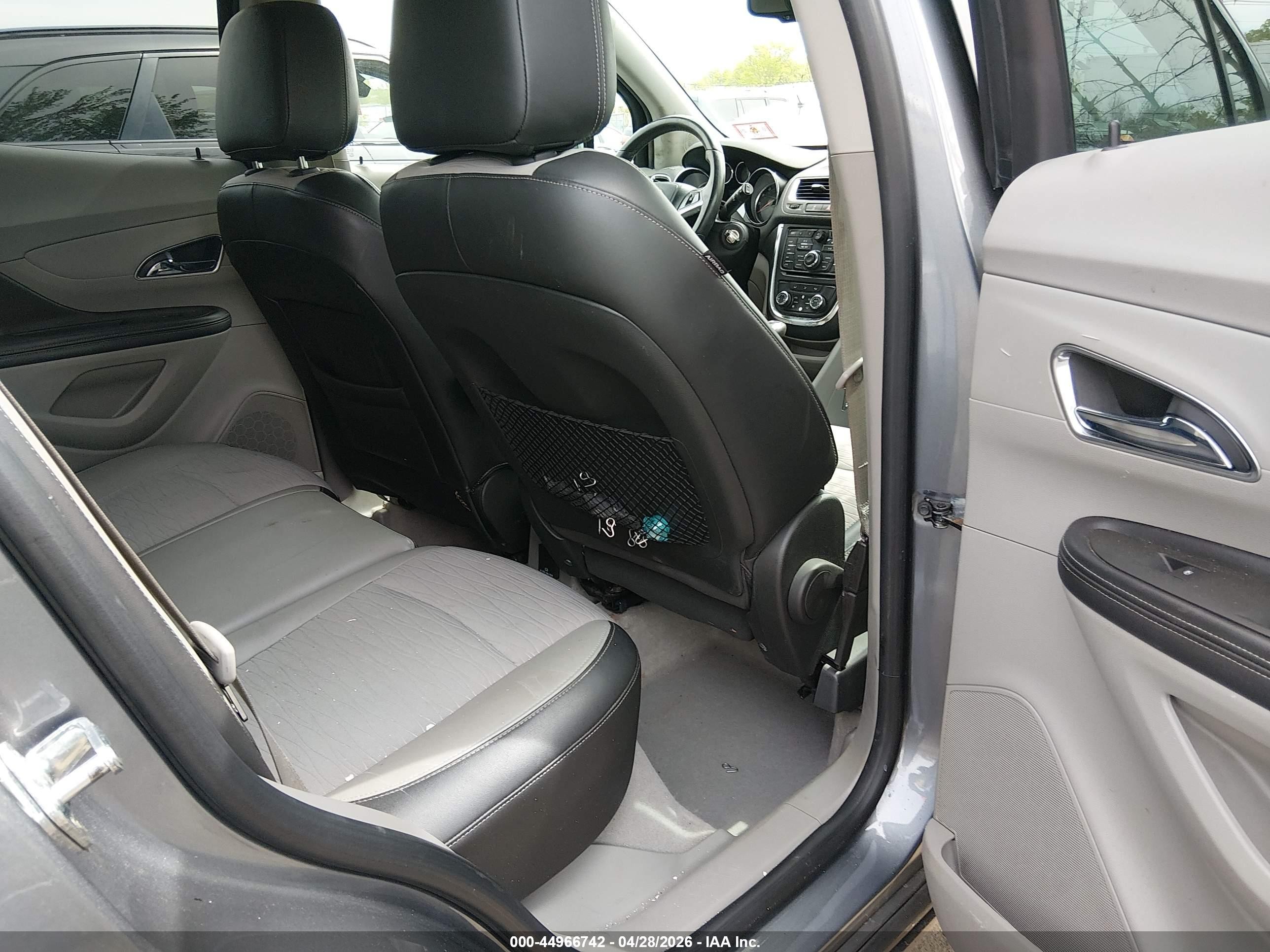 2015 Buick Encore Convenience Gray vin: KL4CJFSB5FB065896