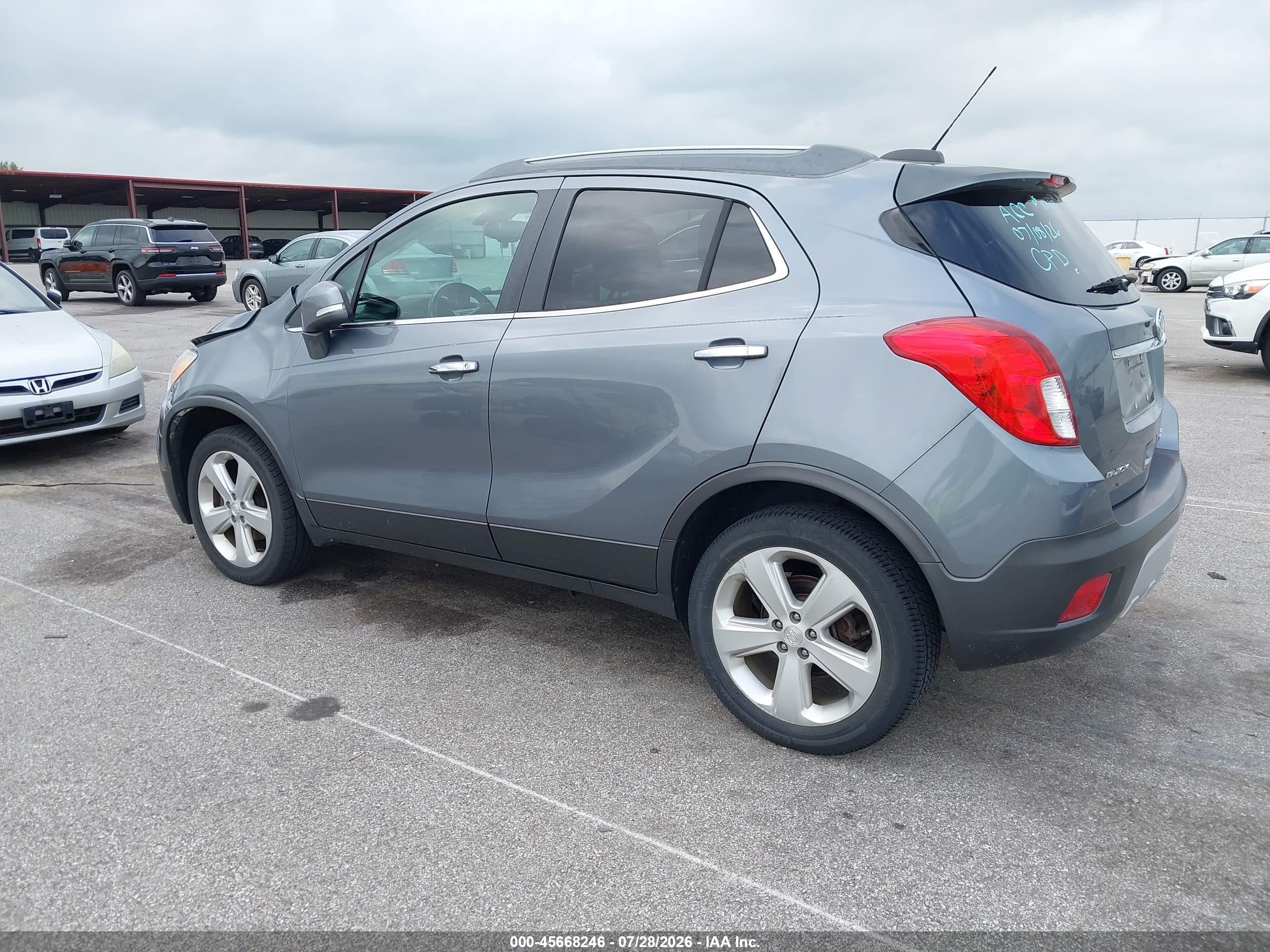 2015 Buick Encore Convenience Black vin: KL4CJFSB5FB164119