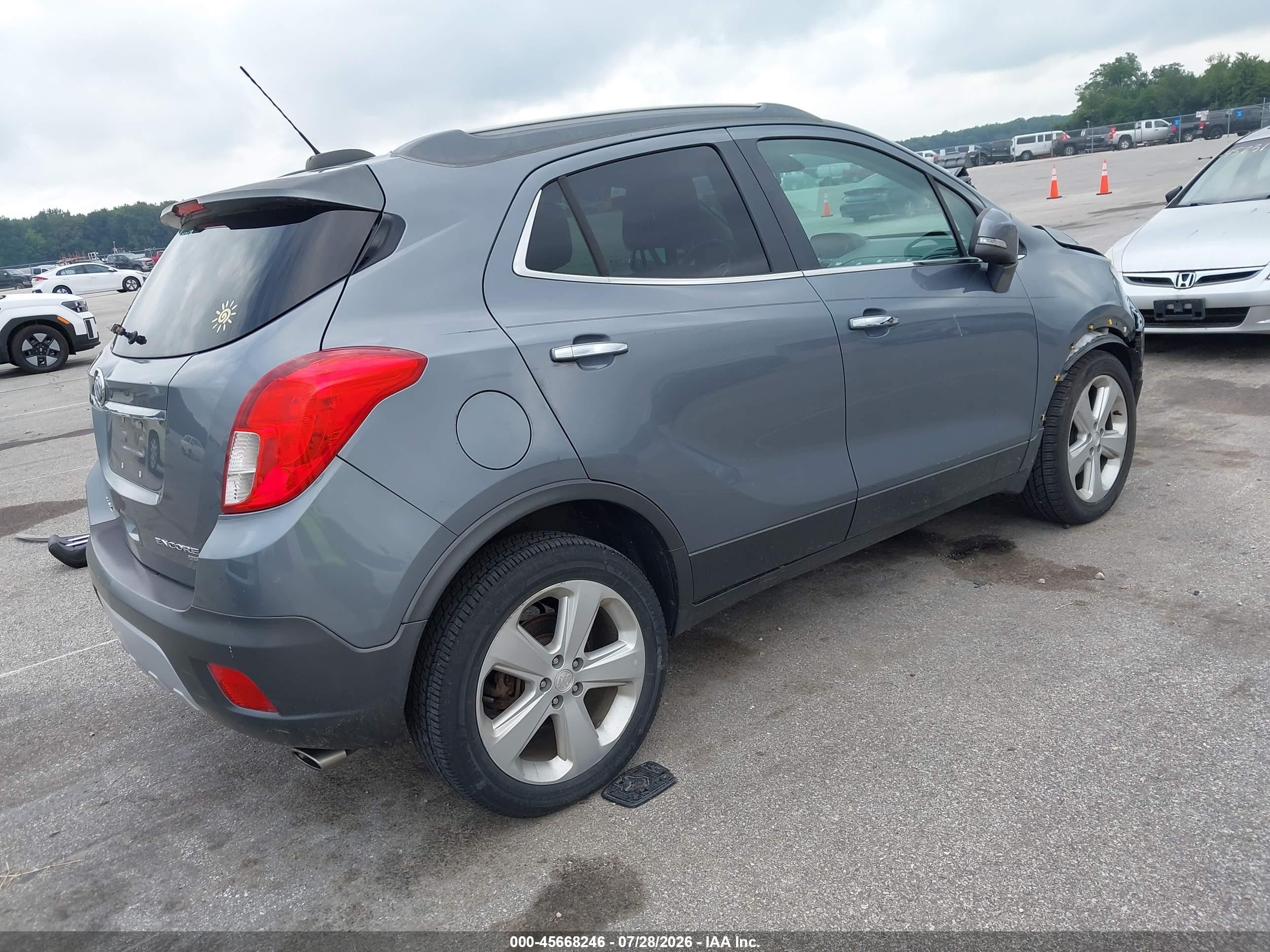 2015 Buick Encore Convenience Black vin: KL4CJFSB5FB164119