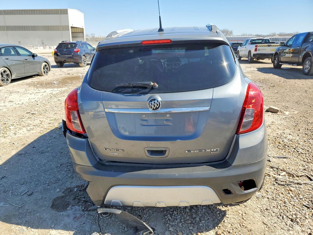 2014 Buick Encore Convenience Gray vin: KL4CJFSB6EB533780