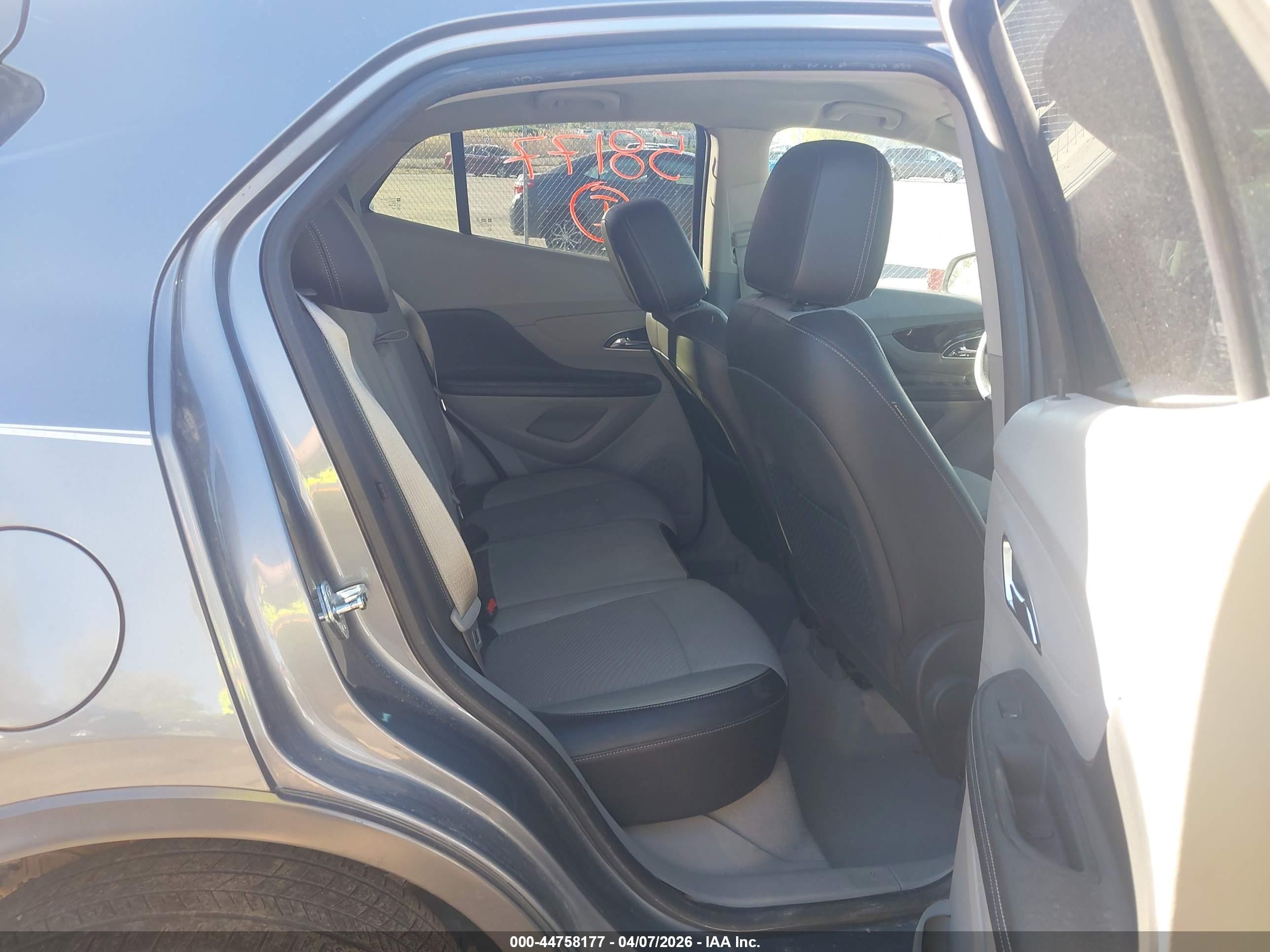 2014 Buick Encore Convenience Gray vin: KL4CJFSB6EB611510