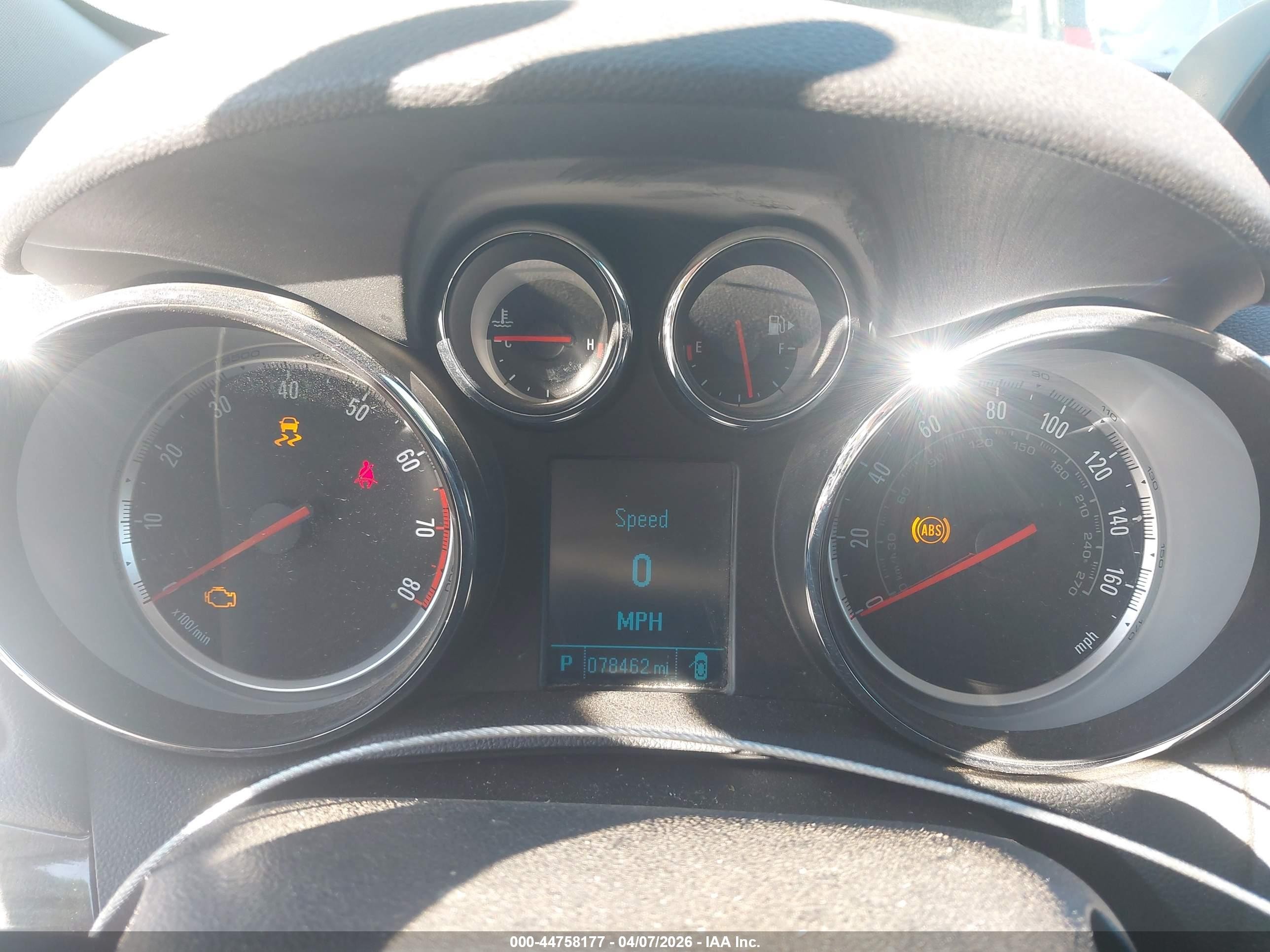 2014 Buick Encore Convenience Gray vin: KL4CJFSB6EB611510