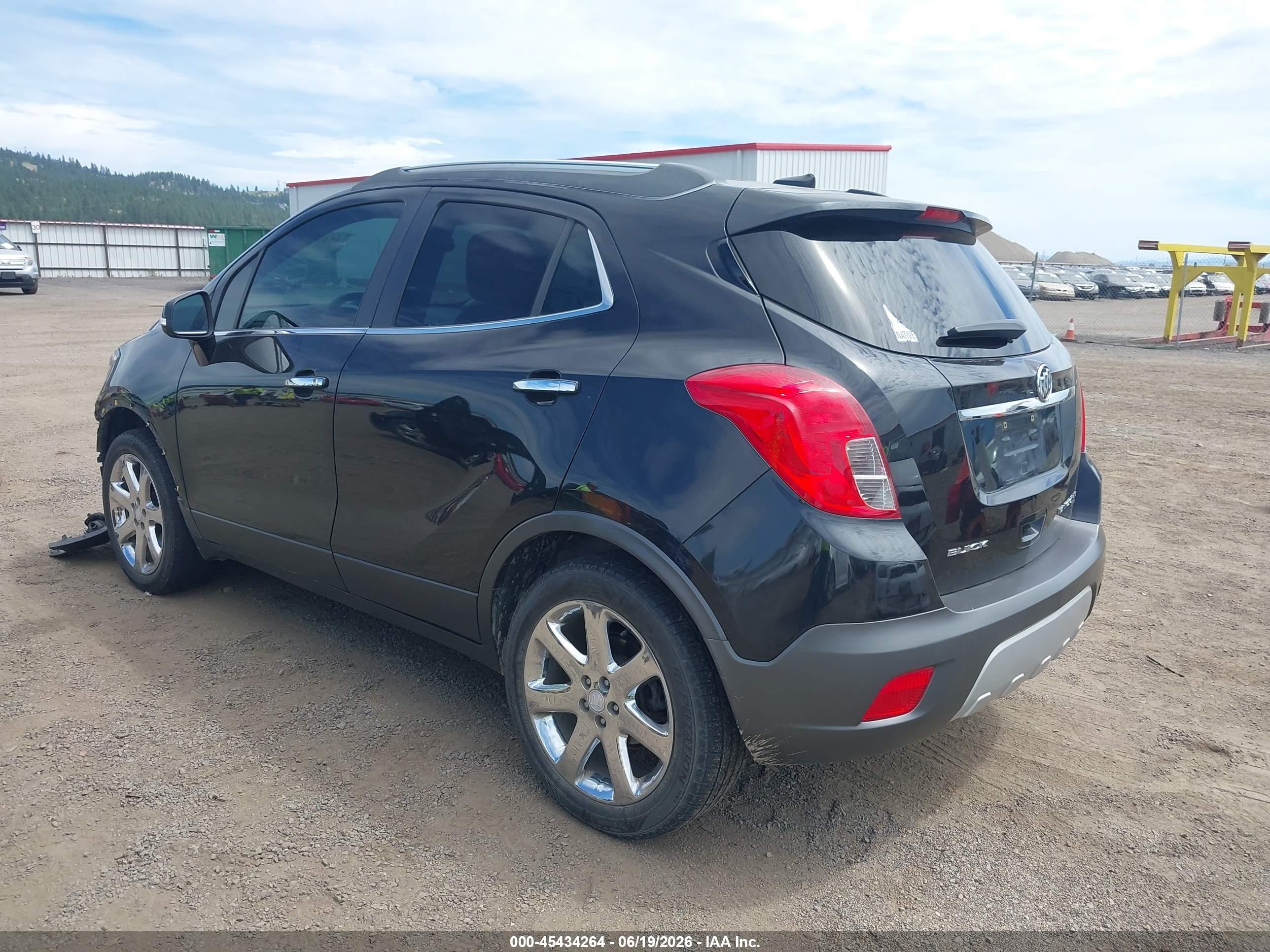 2014 Buick Encore Convenience Black vin: KL4CJFSB6EB625830