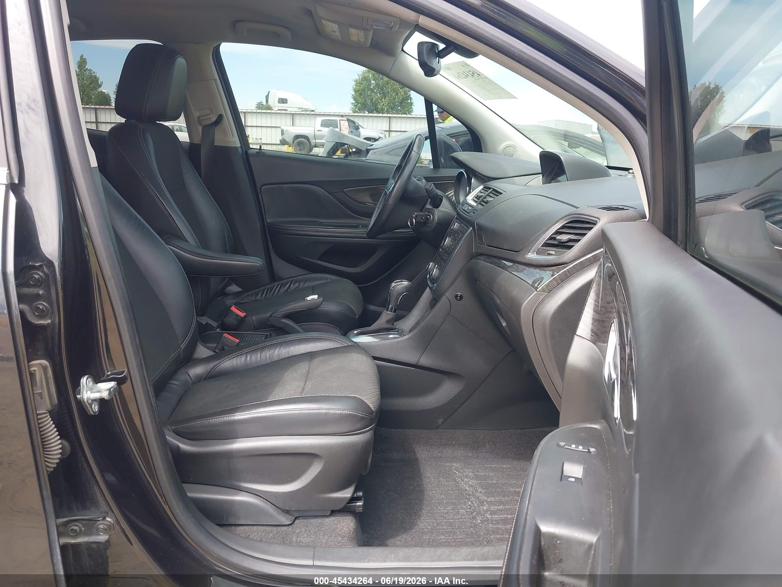 2014 Buick Encore Convenience Black vin: KL4CJFSB6EB625830