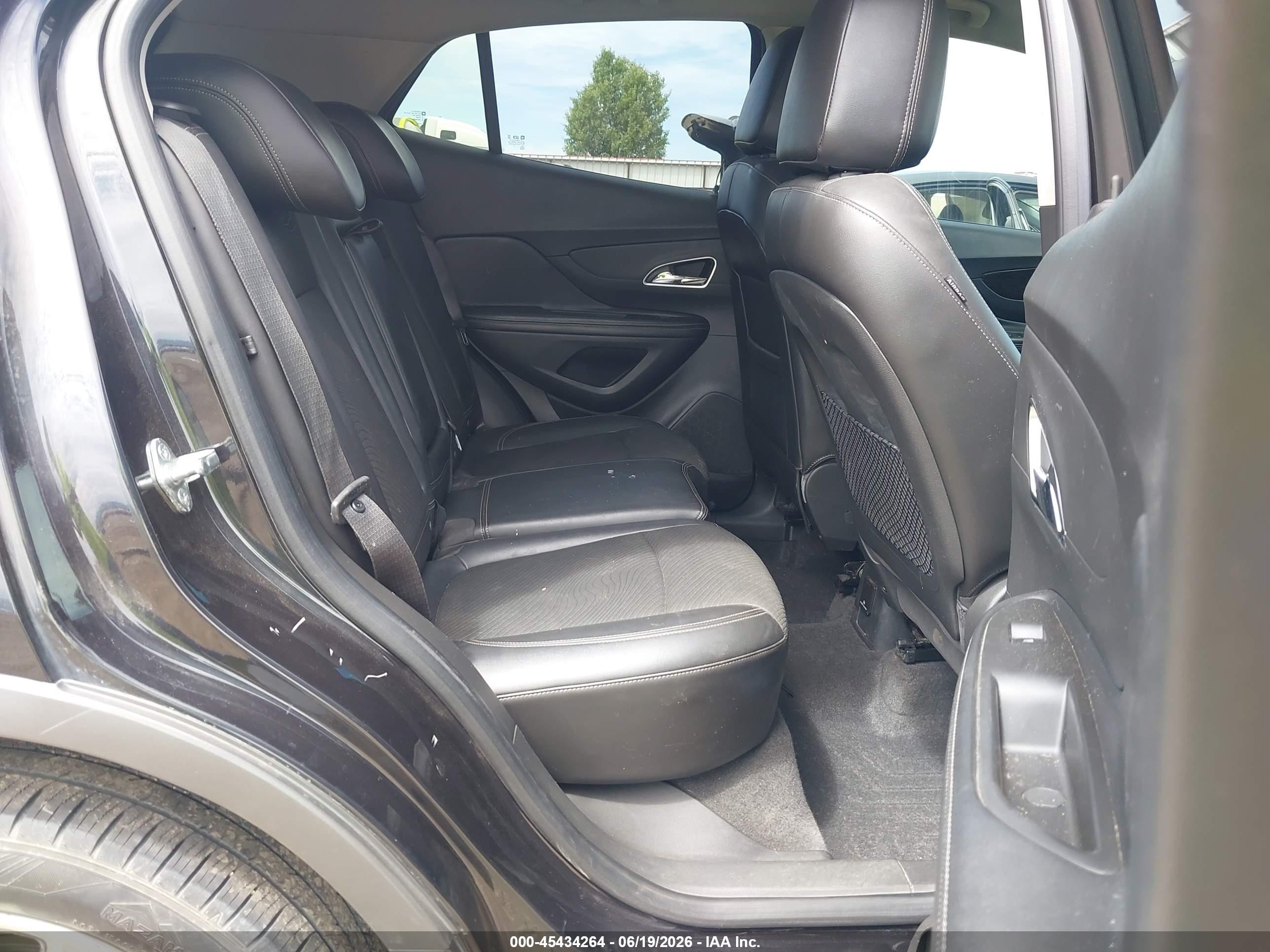 2014 Buick Encore Convenience Black vin: KL4CJFSB6EB625830