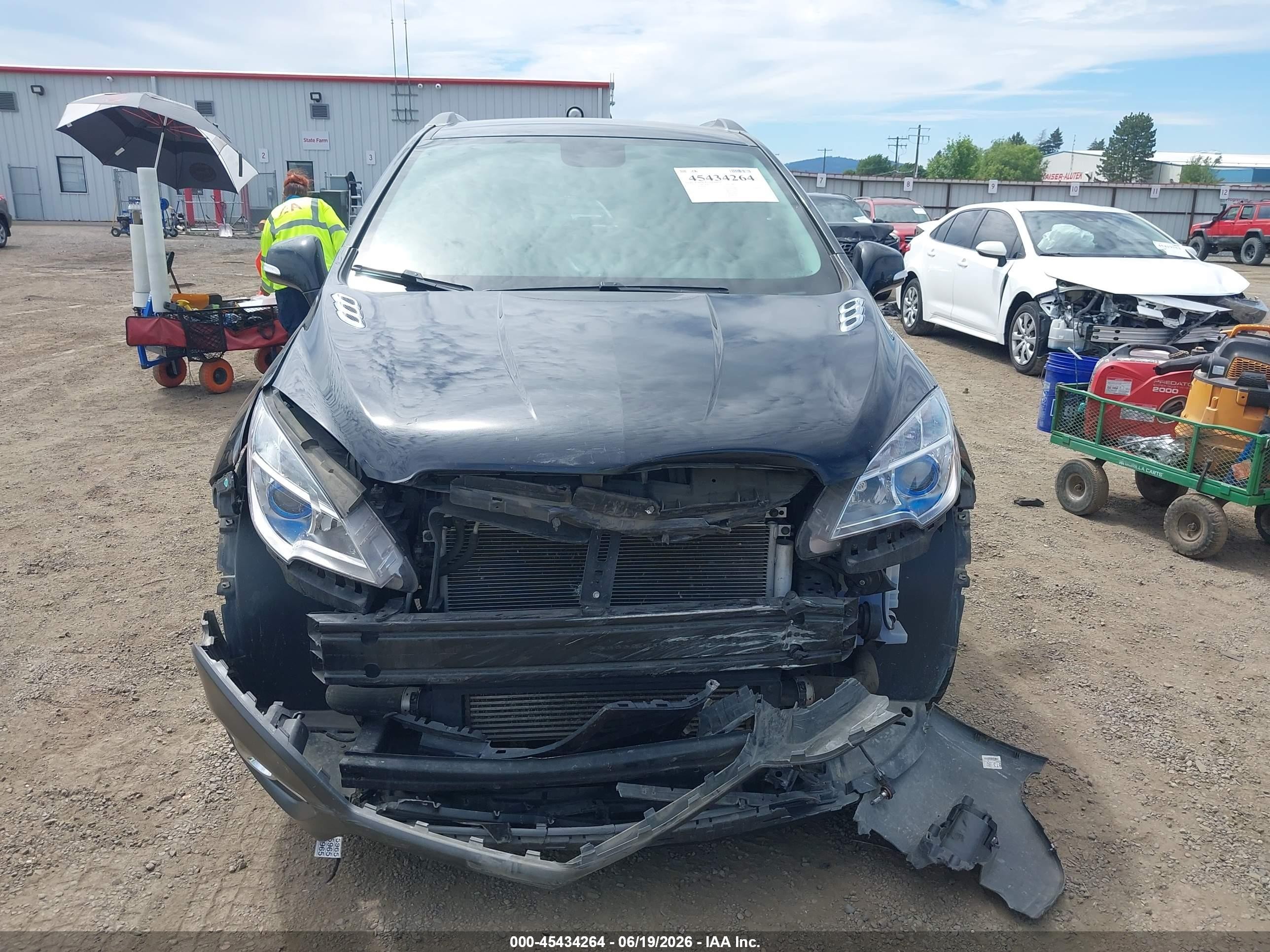 2014 Buick Encore Convenience Black vin: KL4CJFSB6EB625830